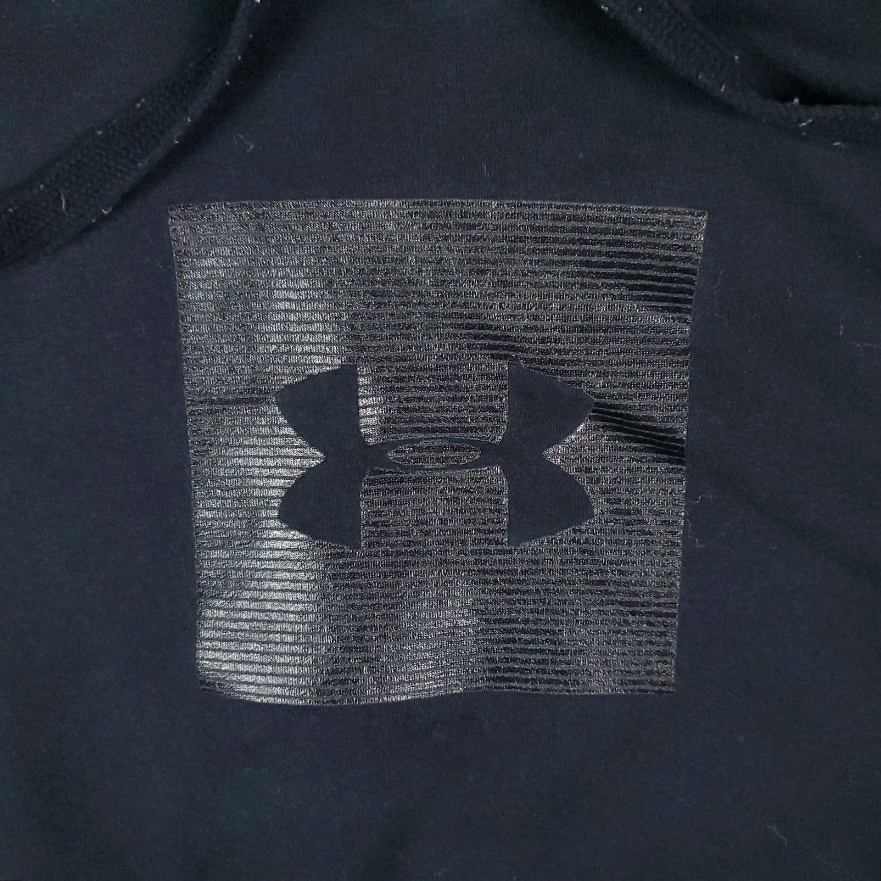 Under Armour Under Armour Black Threadborne Lace Up Hoodie Sweater Sweatshirt Large Size US L / EU 52-54 / 3 - 5 Thumbnail