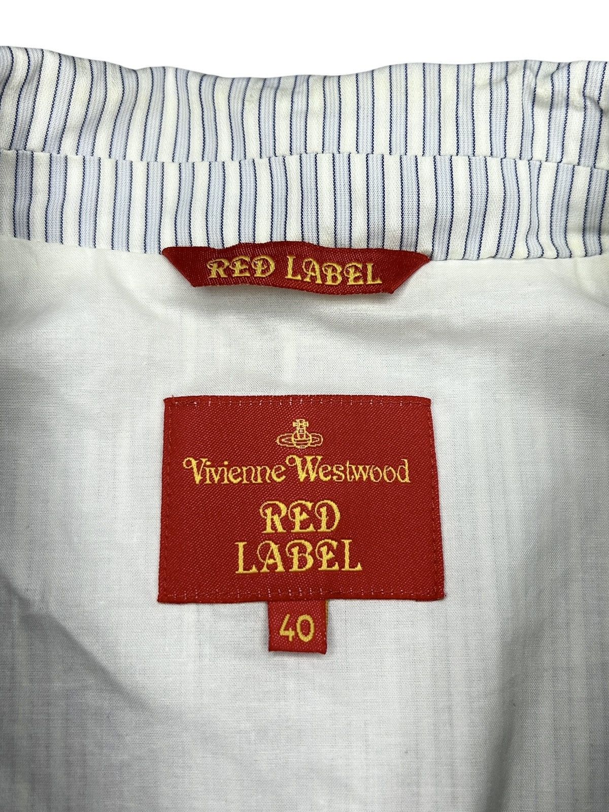 Vivienne Westwood S/S 09 Stripe Cotton Vest Size S / US 4 / IT 40 - 3 Thumbnail