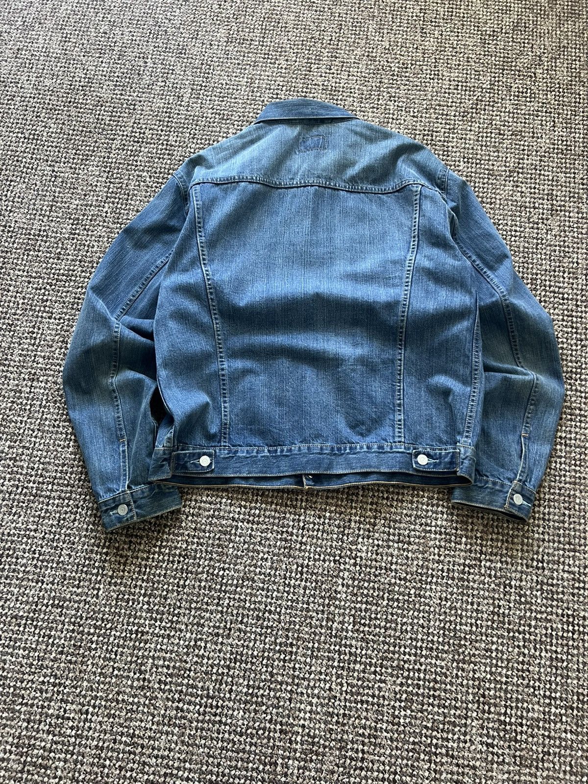 Levi's Vintage Levis Usa Trucker Denim Levis Jeans Jacket XXL Size US XXL / EU 58 / 5 - 3 Thumbnail