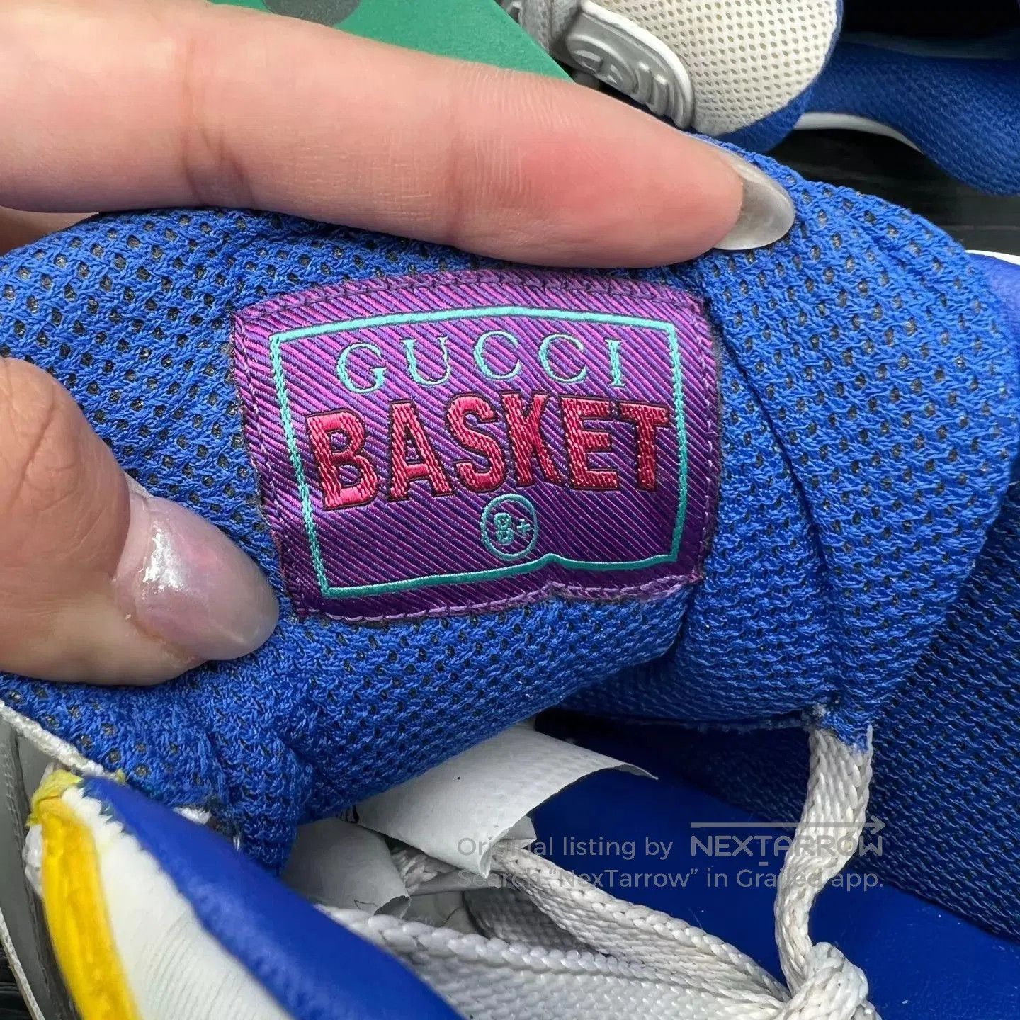 Gucci Multi-Color Low-Top Sneakers Size 9.5. Size US 9.5 / EU 42-43 - 8 Thumbnail