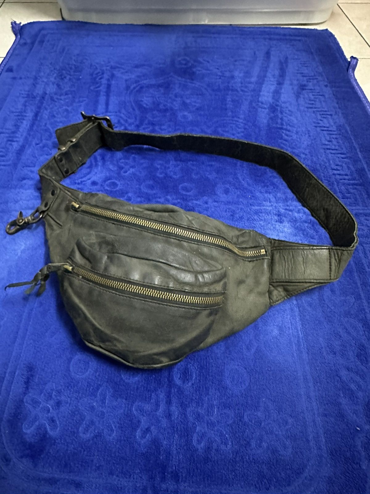 Number (N)ine Number Nine Suede Leather Waist Bag Size ONE SIZE - 2 Thumbnail
