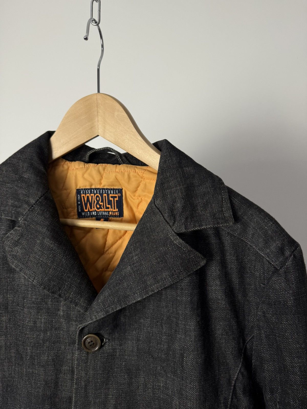 W & Lt Walter Van Beirendonck Denim Coat Jacket
