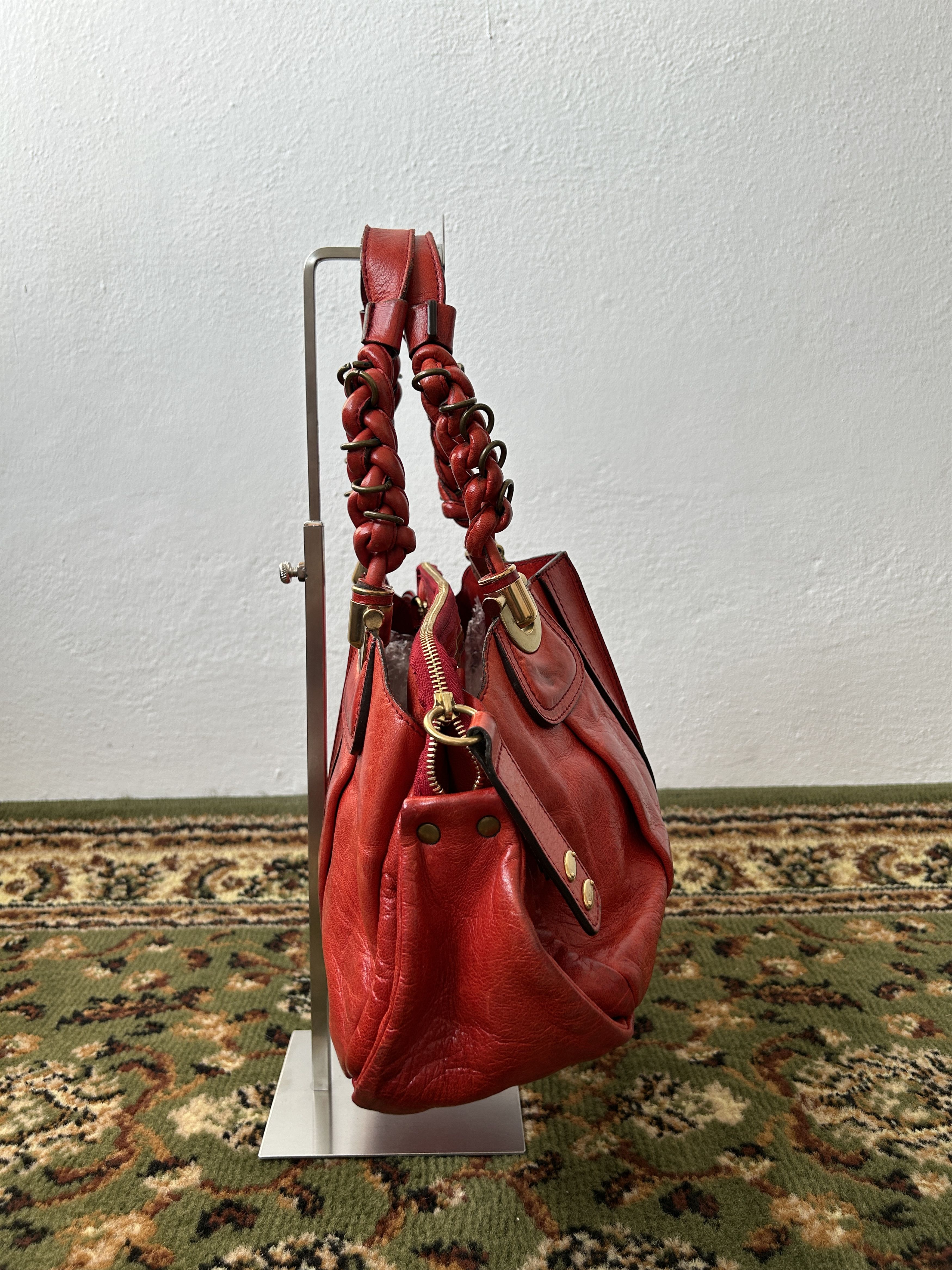 Vintage y2k chloe heloise leather handbag