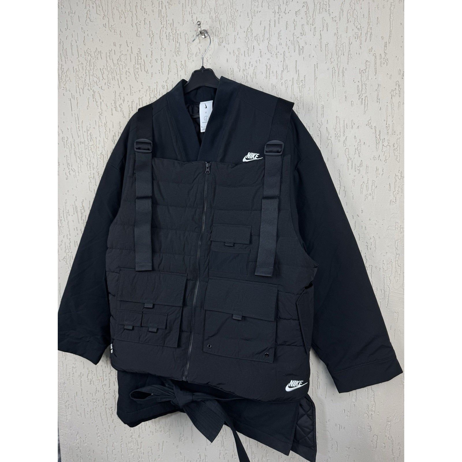 Nike NWT RRP $350 Nike x Peaceminusone G-Dragon 2+1 Vest Kimono J Size US XL / EU 56 / 4 - 2 Thumbnail