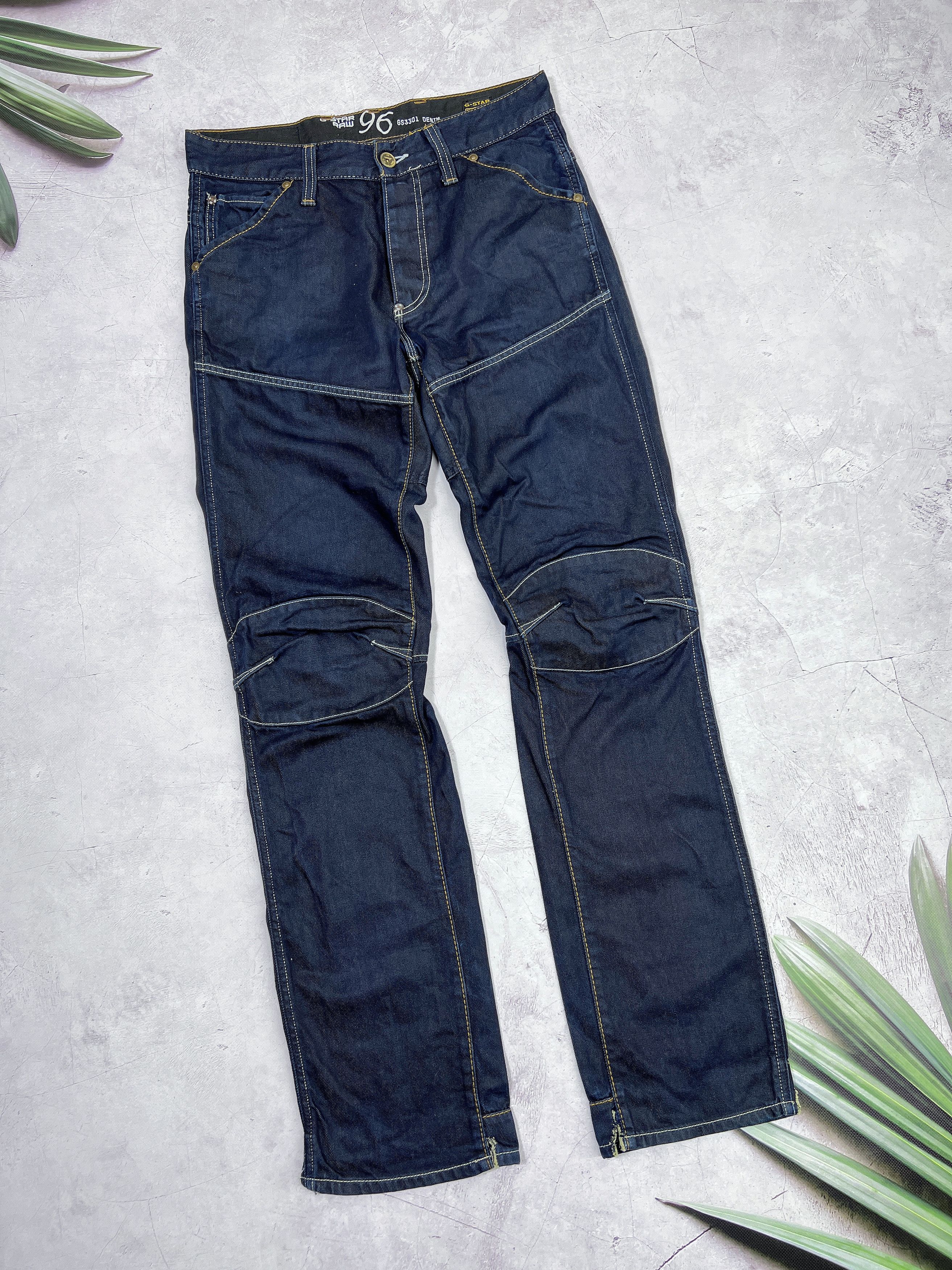 G-Star G-Star Raw 96 Denim Pants Jeans Elwood Heritage Narrow Size US 32 / EU 48 - 2 Thumbnail