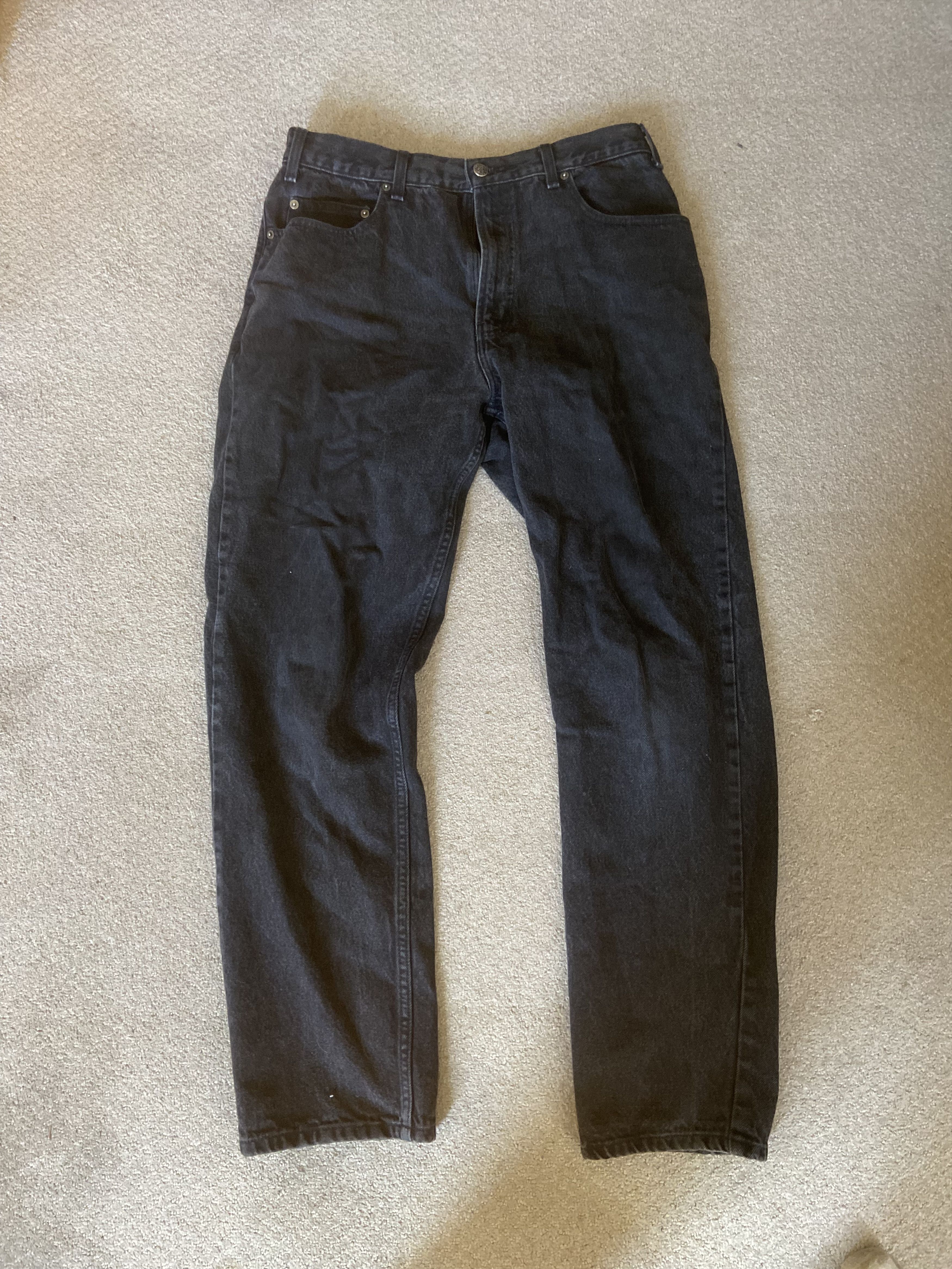 Old Navy Vintage Old Navy black jeans Size US 35 - 1 Thumbnail