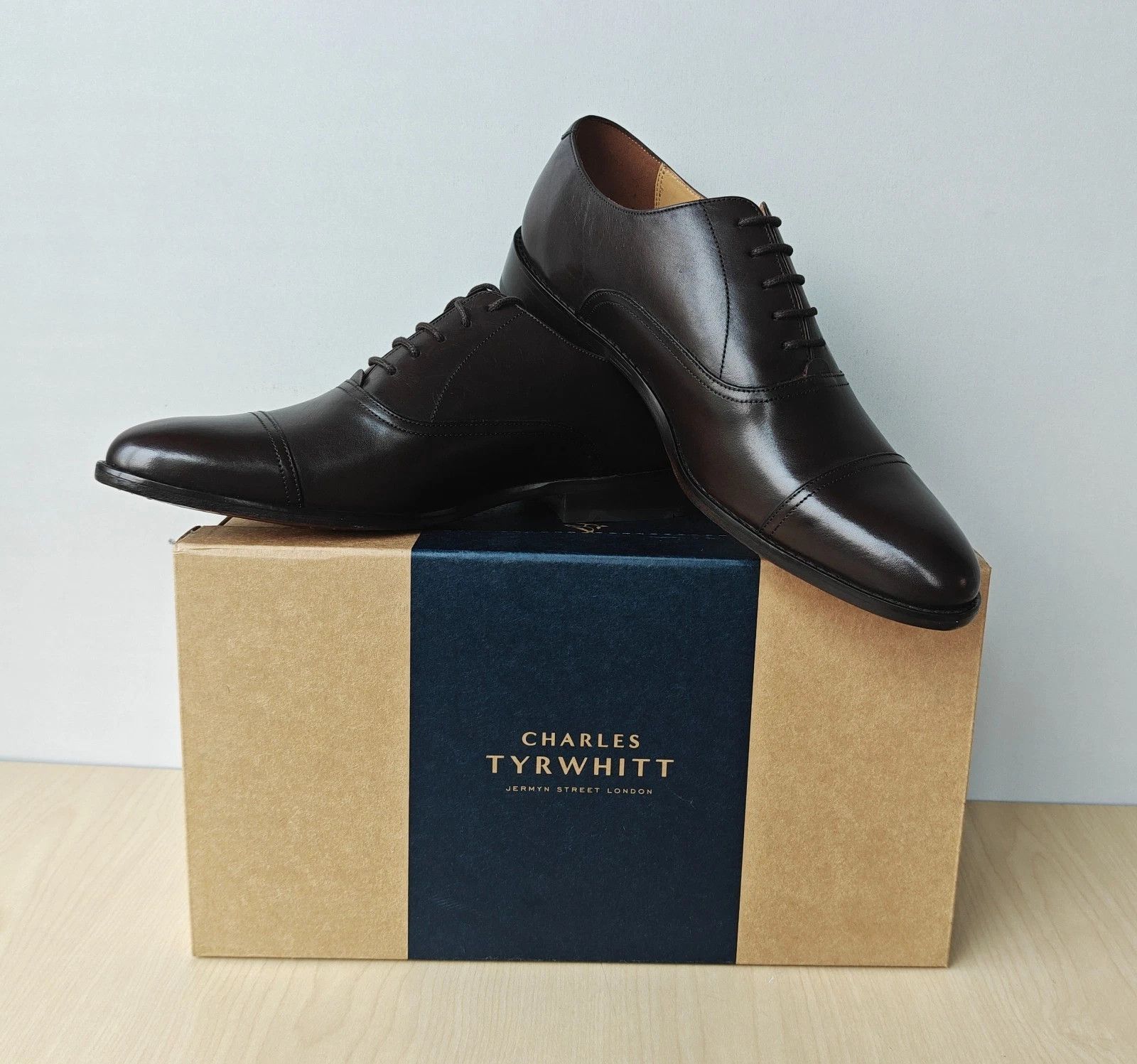 Charles Tyrwhitt Charles Tyrwhitt Men’s Dress Oxford Shoes T / 0026 Size US 9 / EU 42 - 11 Thumbnail