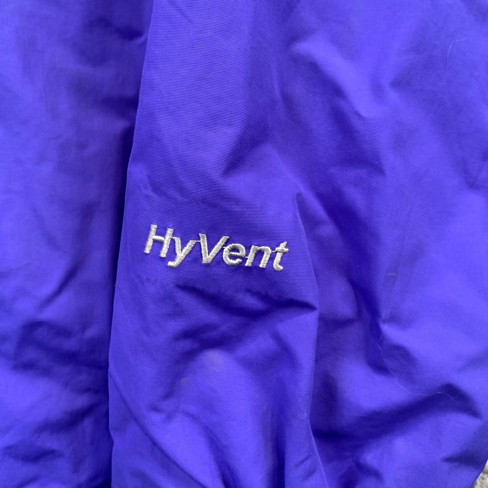 The North Face The North Face HyVent Jacket Womens Large Purple Hooded Rain Coat Waterproof Size L / US 10 / IT 46 - 4 Thumbnail