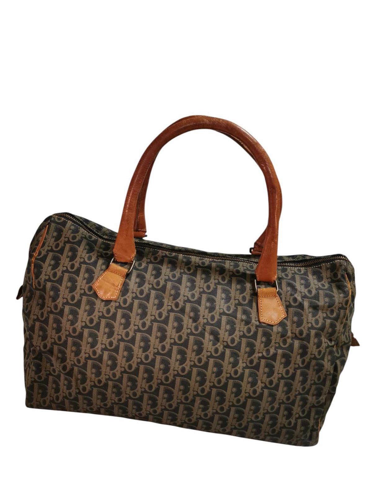 Dior Vintage Christian Dior Trotter Pattern handbag Monogram Size ONE SIZE - 9 Thumbnail