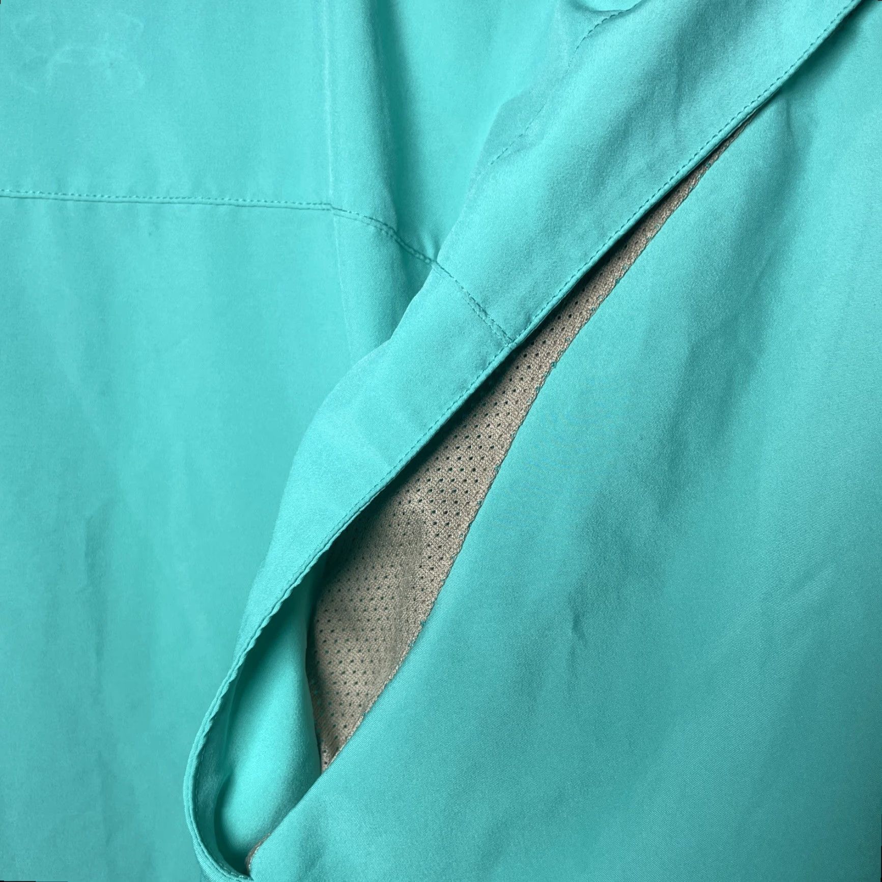 Under Armour Under Armour Polo Shirt Polo Mens Size L Athletic Long Sleeve Button Up Teal, Golf, Activewear Size US L / EU 52-54 / 3 - 7 Thumbnail