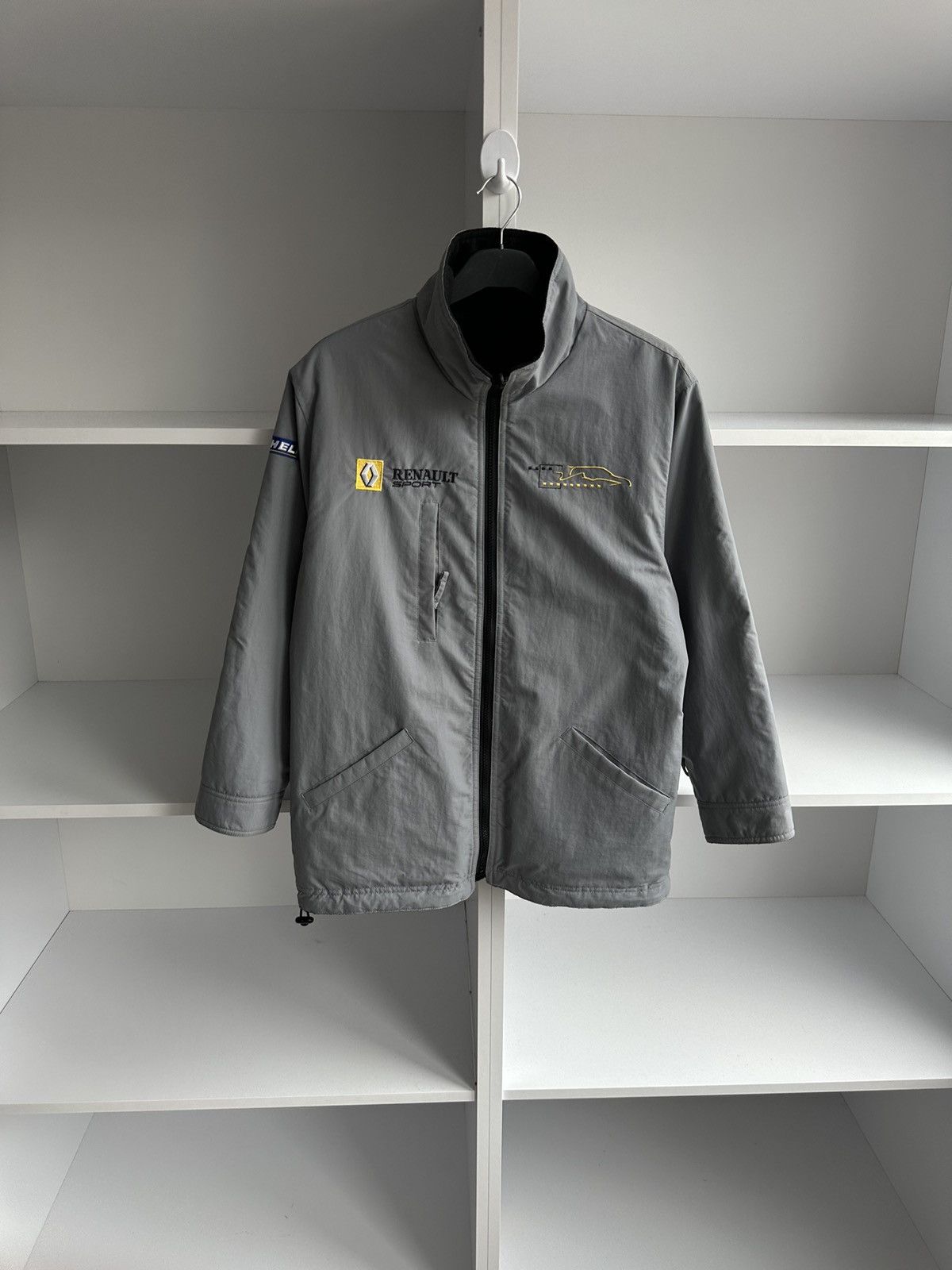 Vintage Vintage Renault Sport 3 in 1 Racing F1 Grey Jacket Size US S / EU 44-46 / 1 - 14 Thumbnail