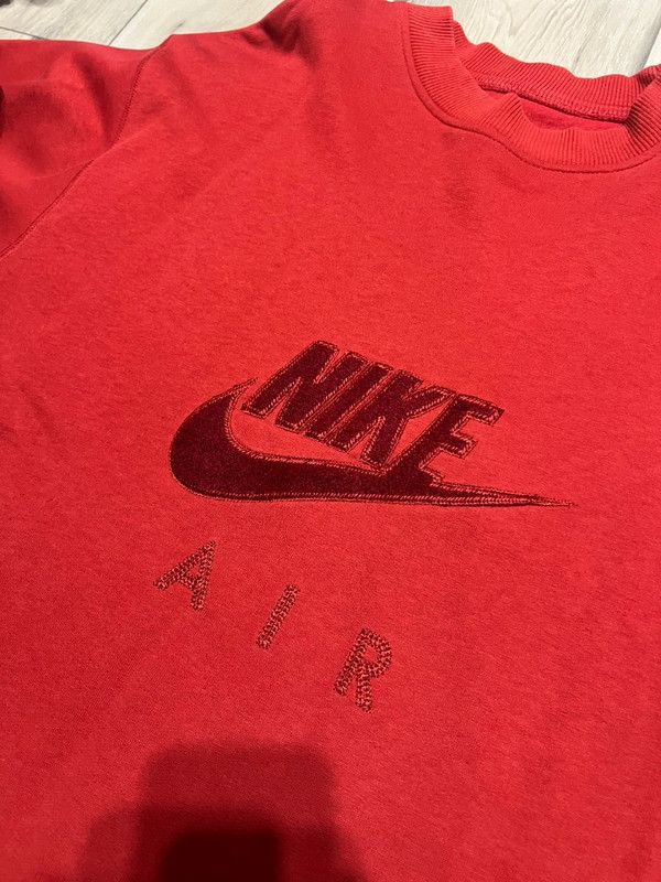 Nike Crewneck Nike spellout vintage L Size US L / EU 52-54 / 3 - 3 Thumbnail