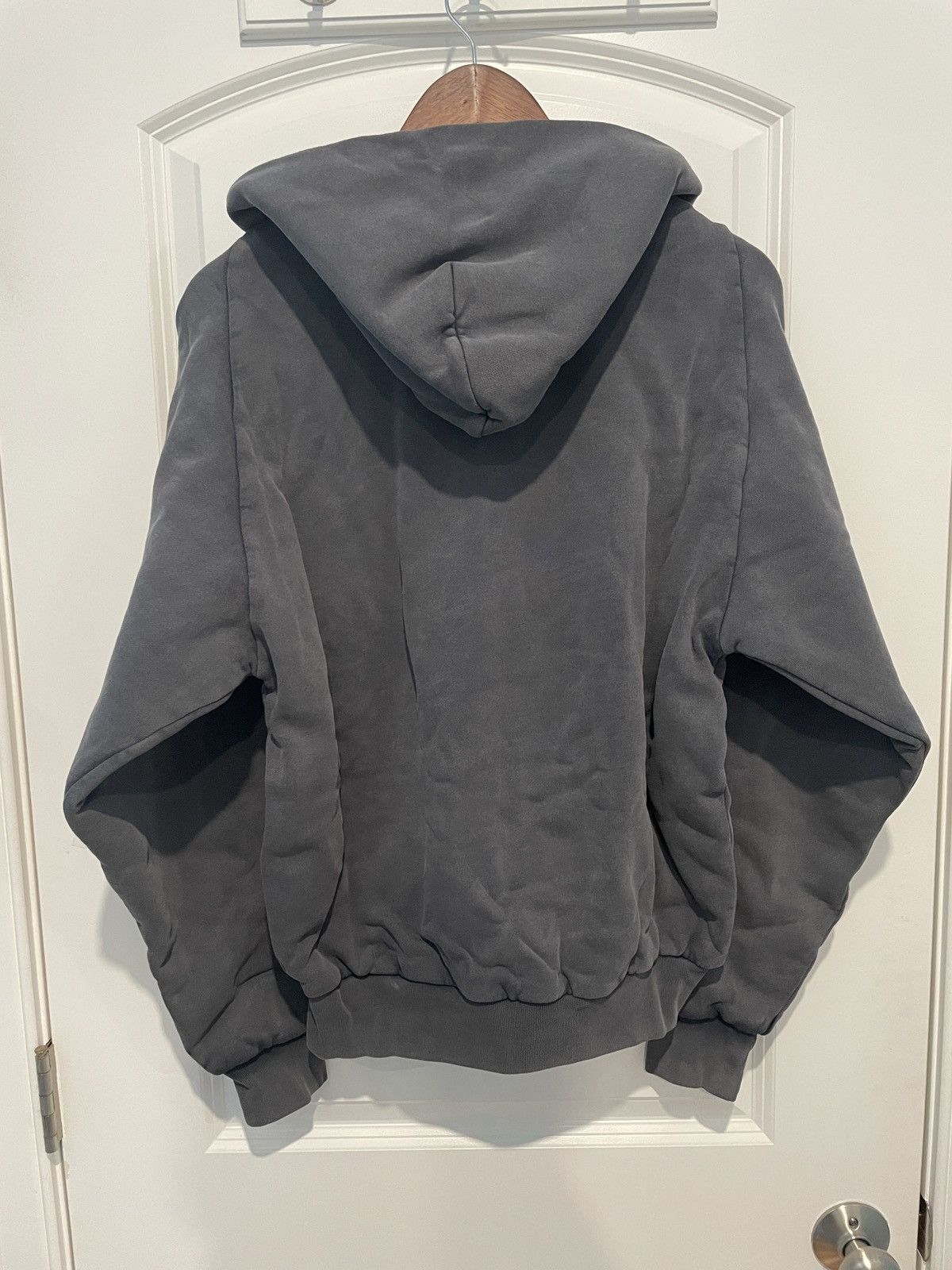 Balenciaga × Gap × Yeezy Yeezy Gap Zip Up Hoodie Poetic Black Small Size US S / EU 44-46 / 1 - 3 Thumbnail