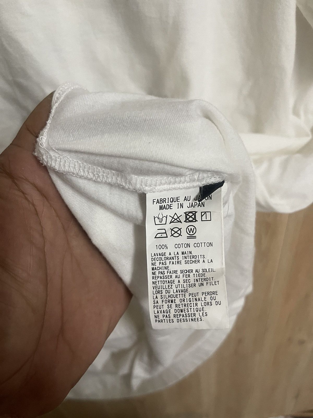 Yohji Yamamoto Yohji Yamamoto T shirt L Ground Y Y’s For Men Y’s For Livinv Size US L / EU 52-54 / 3 - 5 Thumbnail