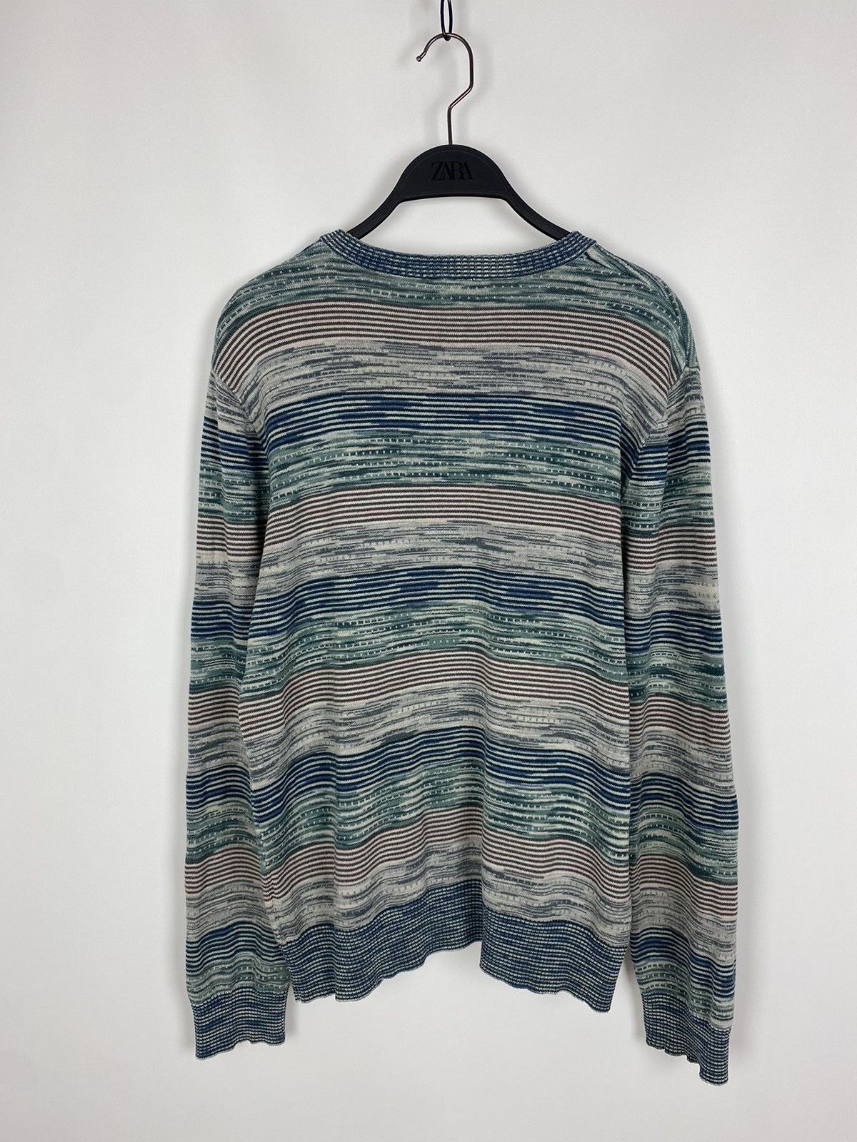 YMC YMC Abstract Stripped Cotton Sweater Size US M / EU 48-50 / 2 - 5 Thumbnail