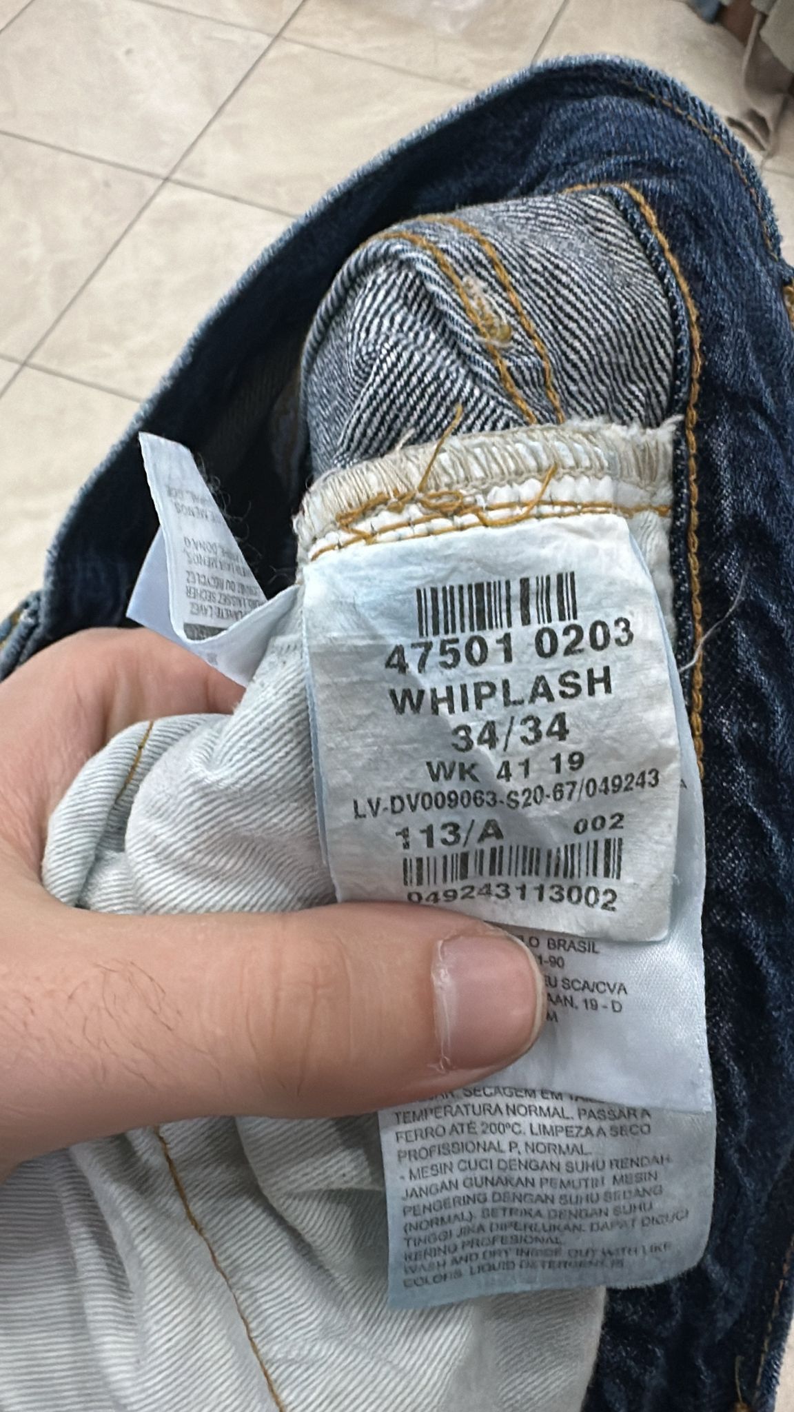 Levi's Vintage Clothing LVC Levi's Vintage Clothing 1947 501XX BigE Selvedge Jeans Size US 34 / EU 50 - 7 Thumbnail