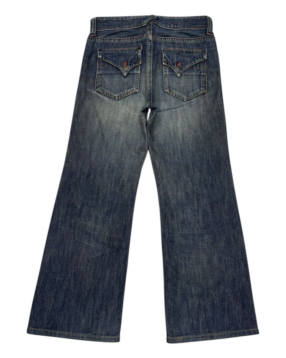 Hysteric Glamour FLARE BAGGY JEAN BOBSON 90's STYLE JAPANESE JEAN FLARE JEAN Size US 31 - 6 Thumbnail
