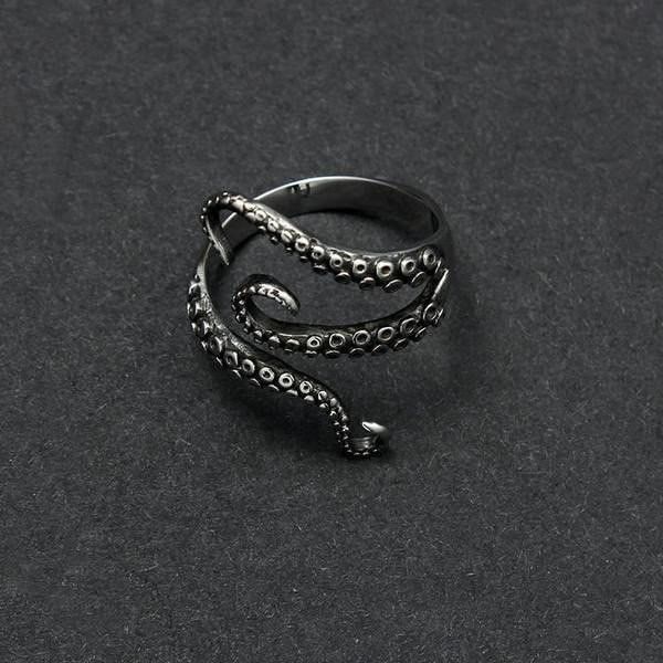 Jewelry Dark Jewelry Rings Open Size Chrome Ring (Size 7-13) Size ONE SIZE - 2 Thumbnail