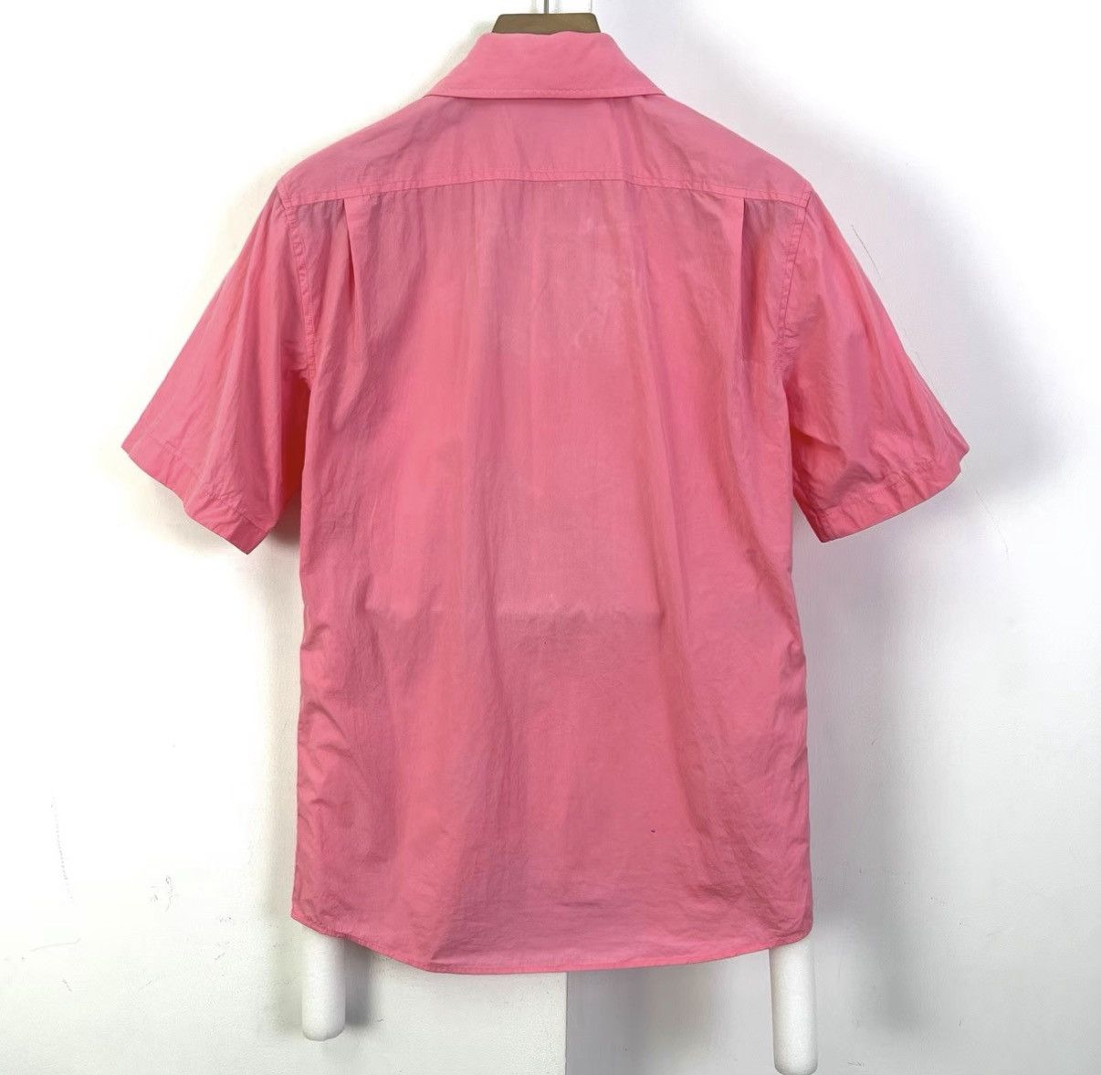 Celine Celine Pink Short Sleeve Shirt K12 Size XS / US 0-2 / IT 36-38 - 2 Thumbnail