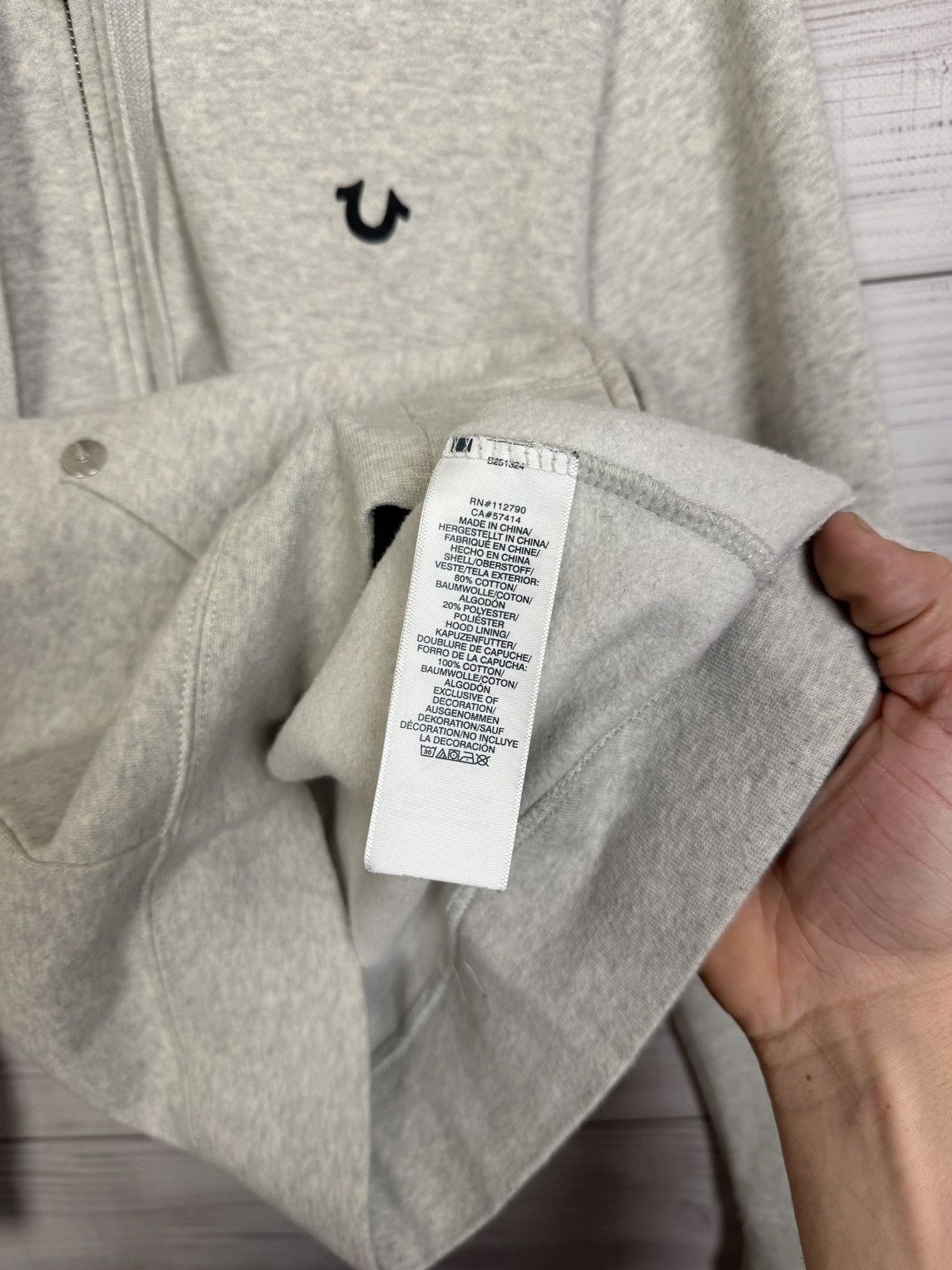 True Religion True Religion Opium Zip Hoodie y2k Size US S / EU 44-46 / 1 - 9 Thumbnail
