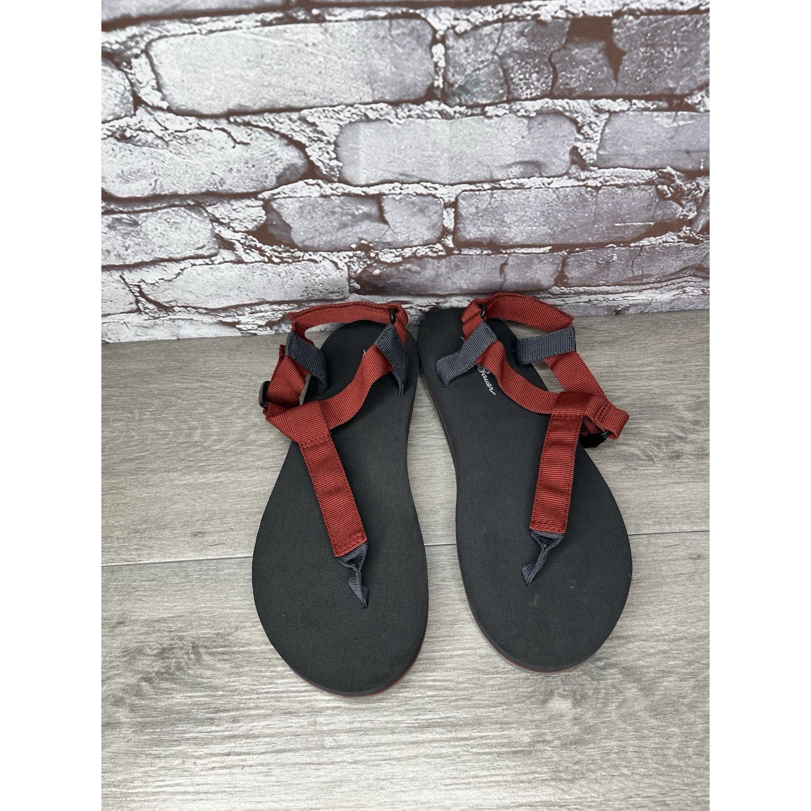 Eddie Bauer Eddie Bauer Minimalist T-Strap Thong Vibram bedrock Red Sand Size US 9 / IT 39 - 3 Thumbnail