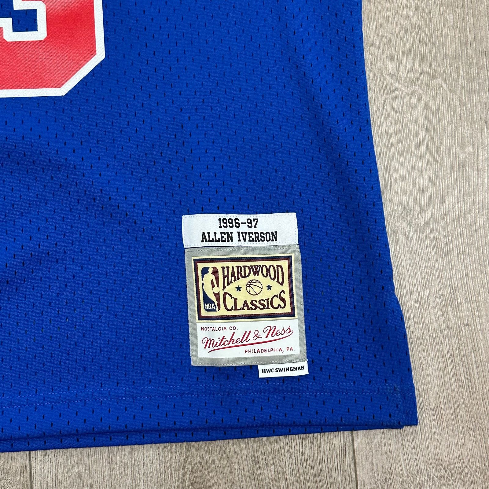 Mitchell & Ness × NBA Mitchell & Ness Philadelphia 76ers Allen Iverson 1996/97 S Size US S / EU 44-46 / 1 - 7 Thumbnail