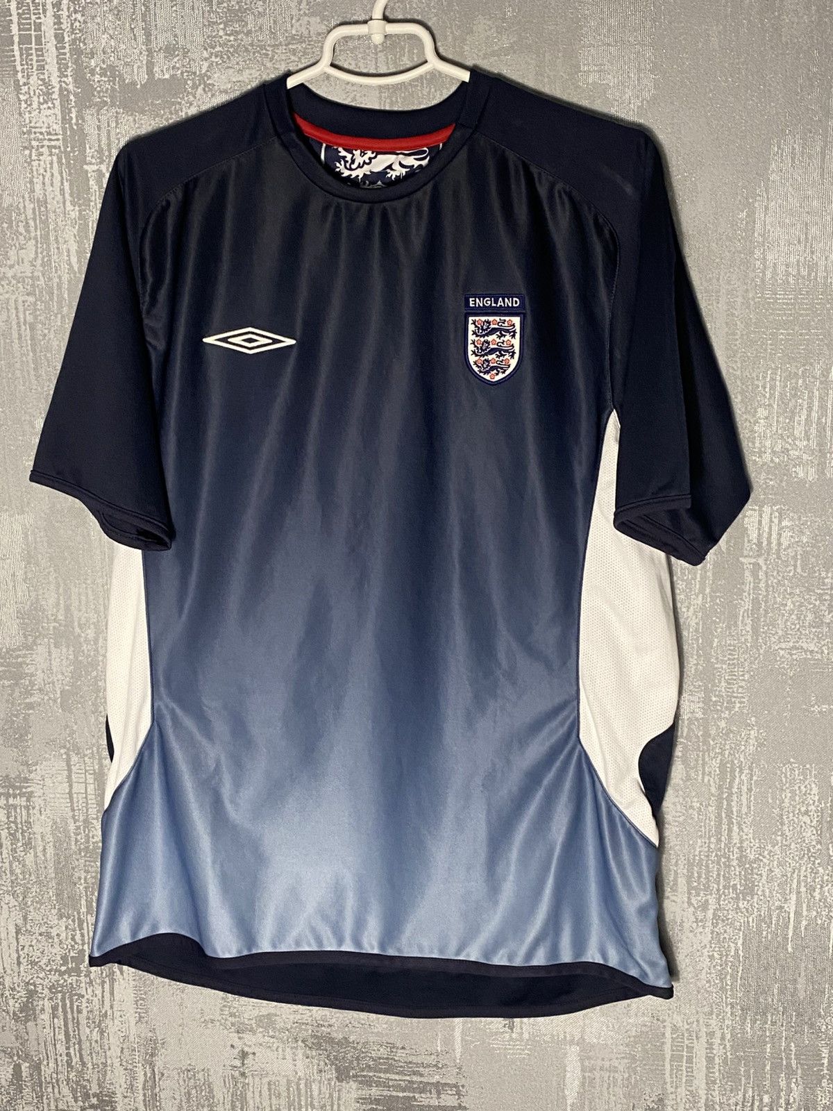 Soccer Jersey 2000 England Kit Umbro Vintage England Umbro Soccer