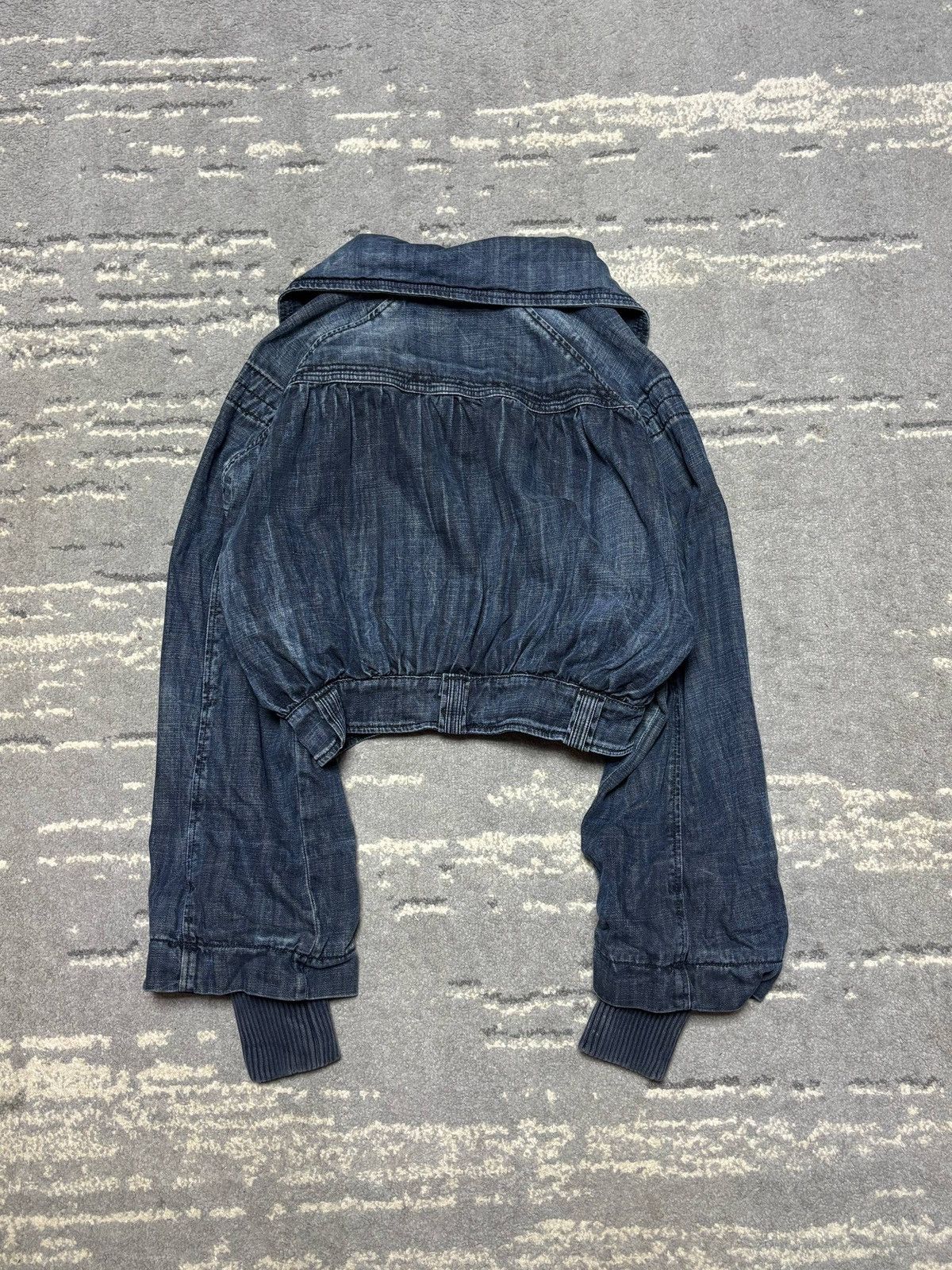 Diesel 🧥 Diesel Cropped Denim Jacket — Y2K Utility Edition Size US L / EU 52-54 / 3 - 5 Thumbnail