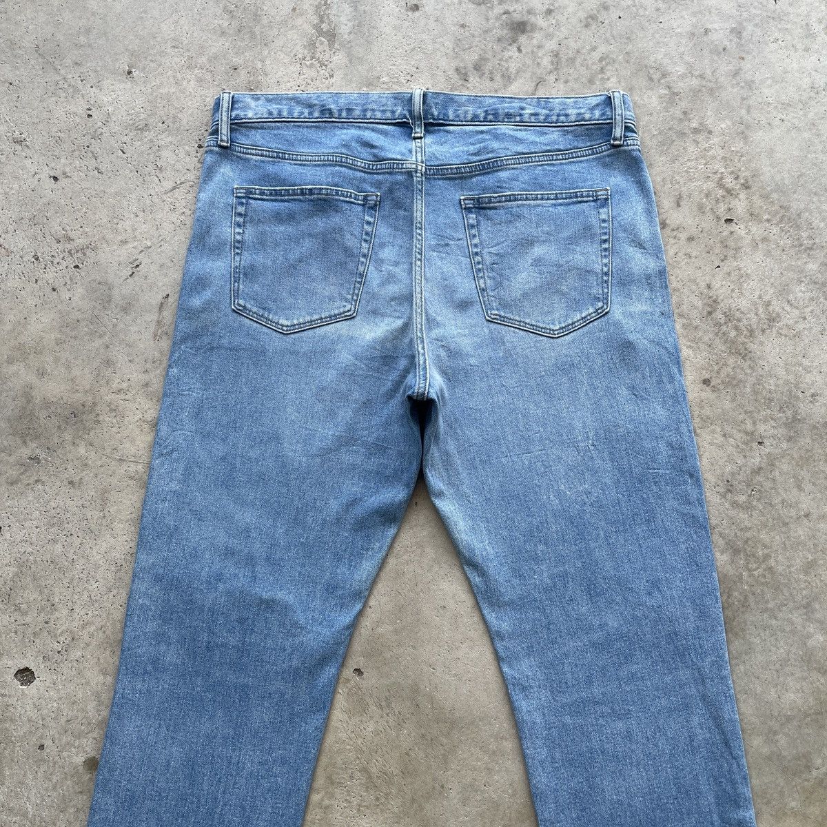 Japanese Brand W37x30.5 Vintage Japanese Brand Distressed Faded Pants Jeans Size US 37 - 8 Thumbnail