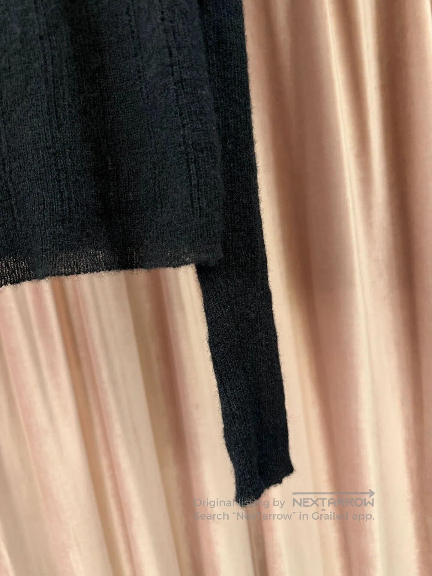 Saint Laurent Paris Saint Laurent Textured Cashmere Sweater. Size US S / EU 44-46 / 1 - 6 Thumbnail