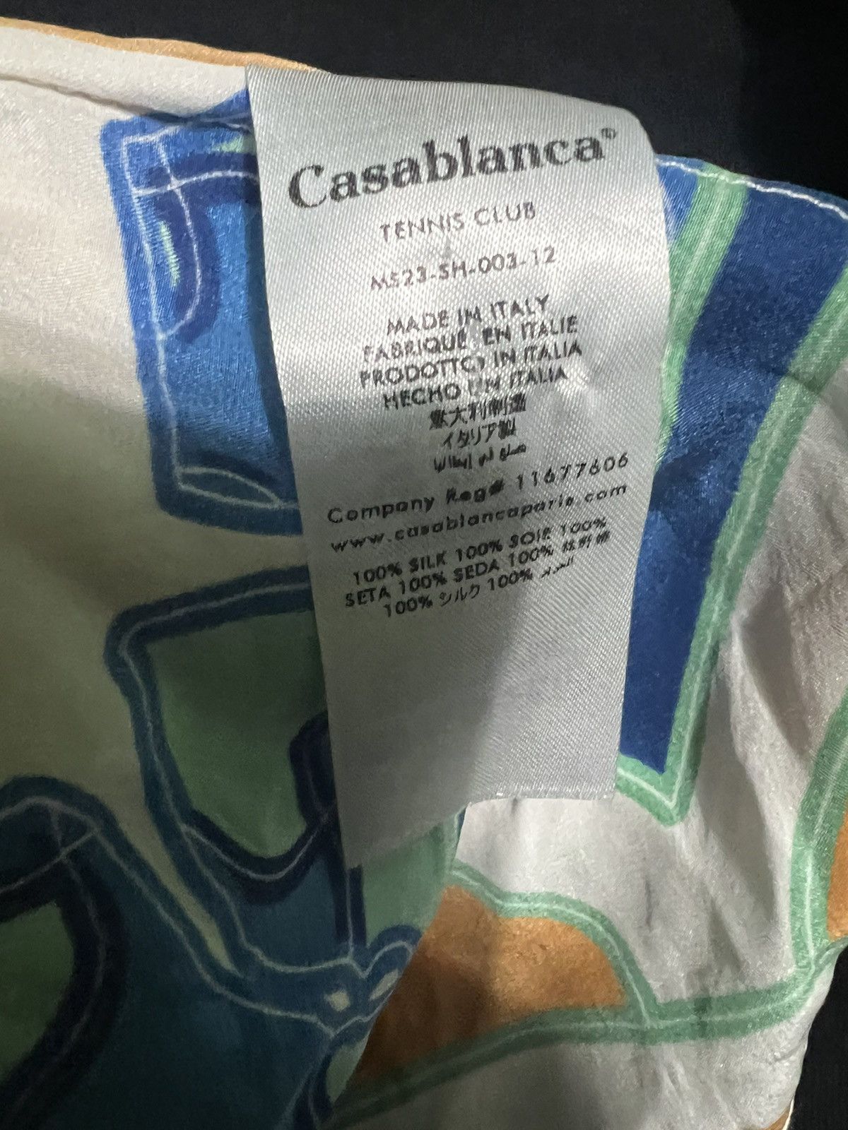 Casablanca Casablanca silk shirt Size US L / EU 52-54 / 3 - 6 Thumbnail