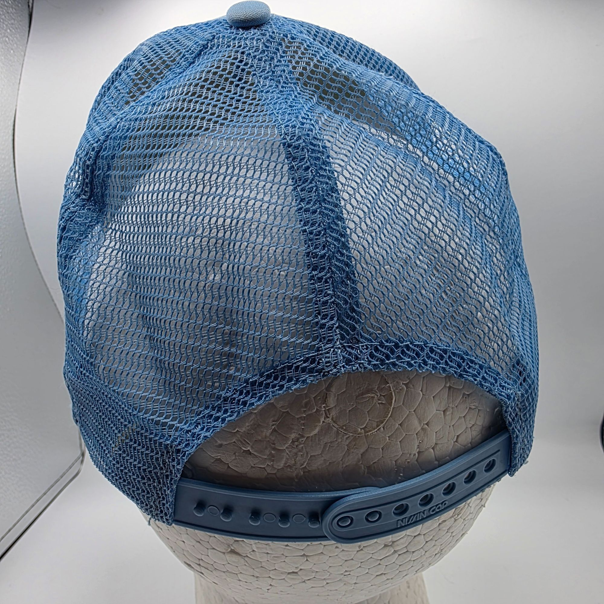 Other Maybe Tomorrow Womens Blue Floral Trucker Hat Casual Outdoor Size ONE SIZE - 3 Thumbnail