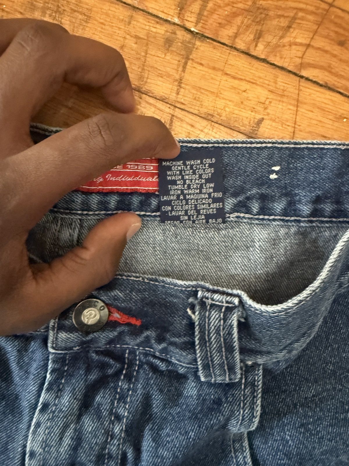 Other Vintage Paco Denim Shorts Size US 34 / EU 50 - 6 Thumbnail