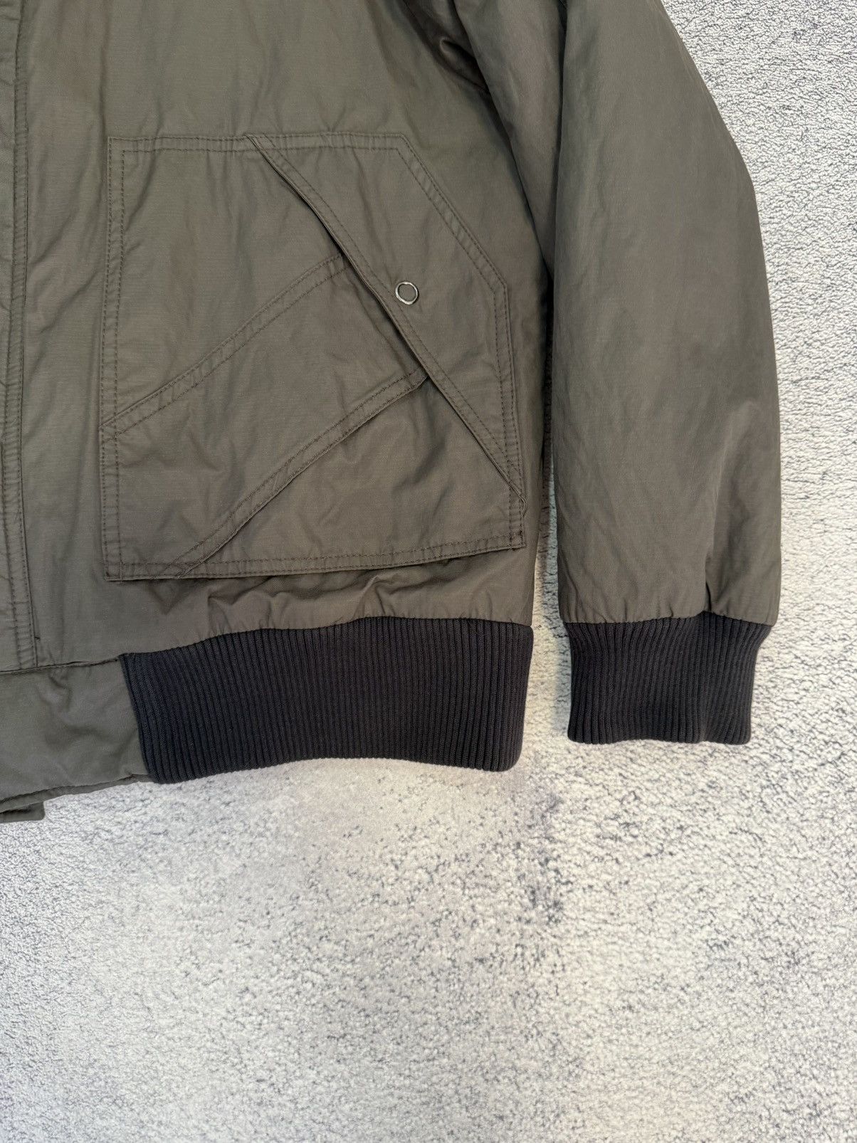 Yves Saint Laurent YSL Yves Saint Laurent Jacket L Graphite Logo Bomber Designe Size US L / EU 52-54 / 3 - 18 Thumbnail