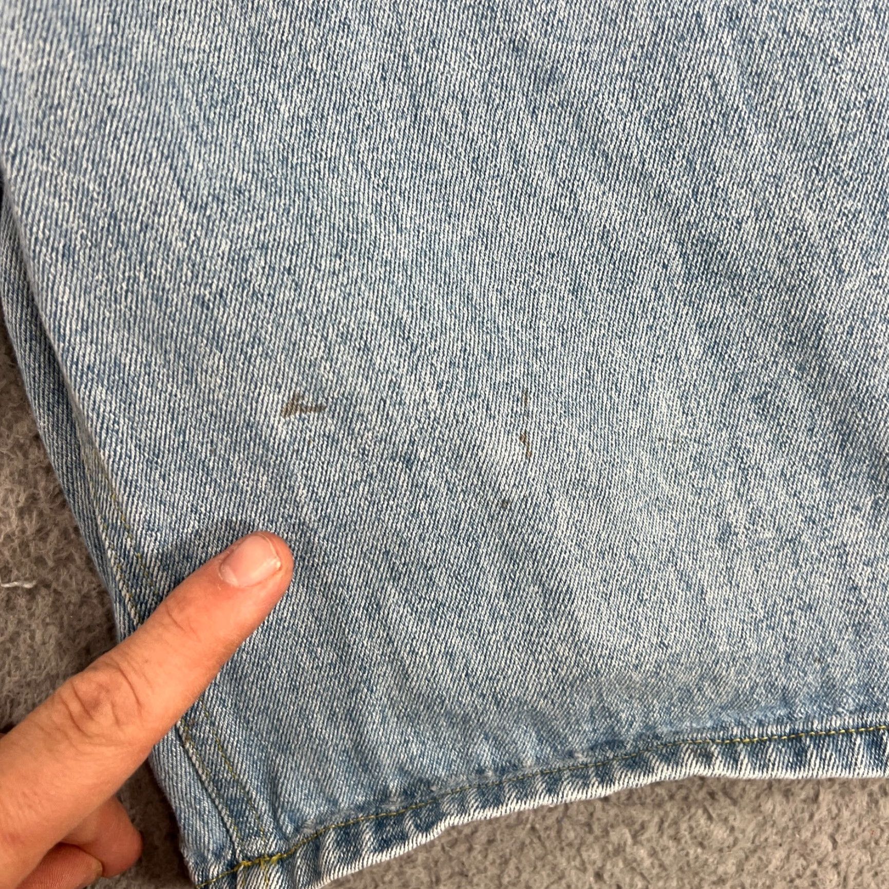 Bugle Boy VINTAGE Bugle Boy Jeans Bermuda Shorts 25" Light Blue Denim Casual Mens 90s Vintage Size US 26 / EU 42 - 2 Thumbnail