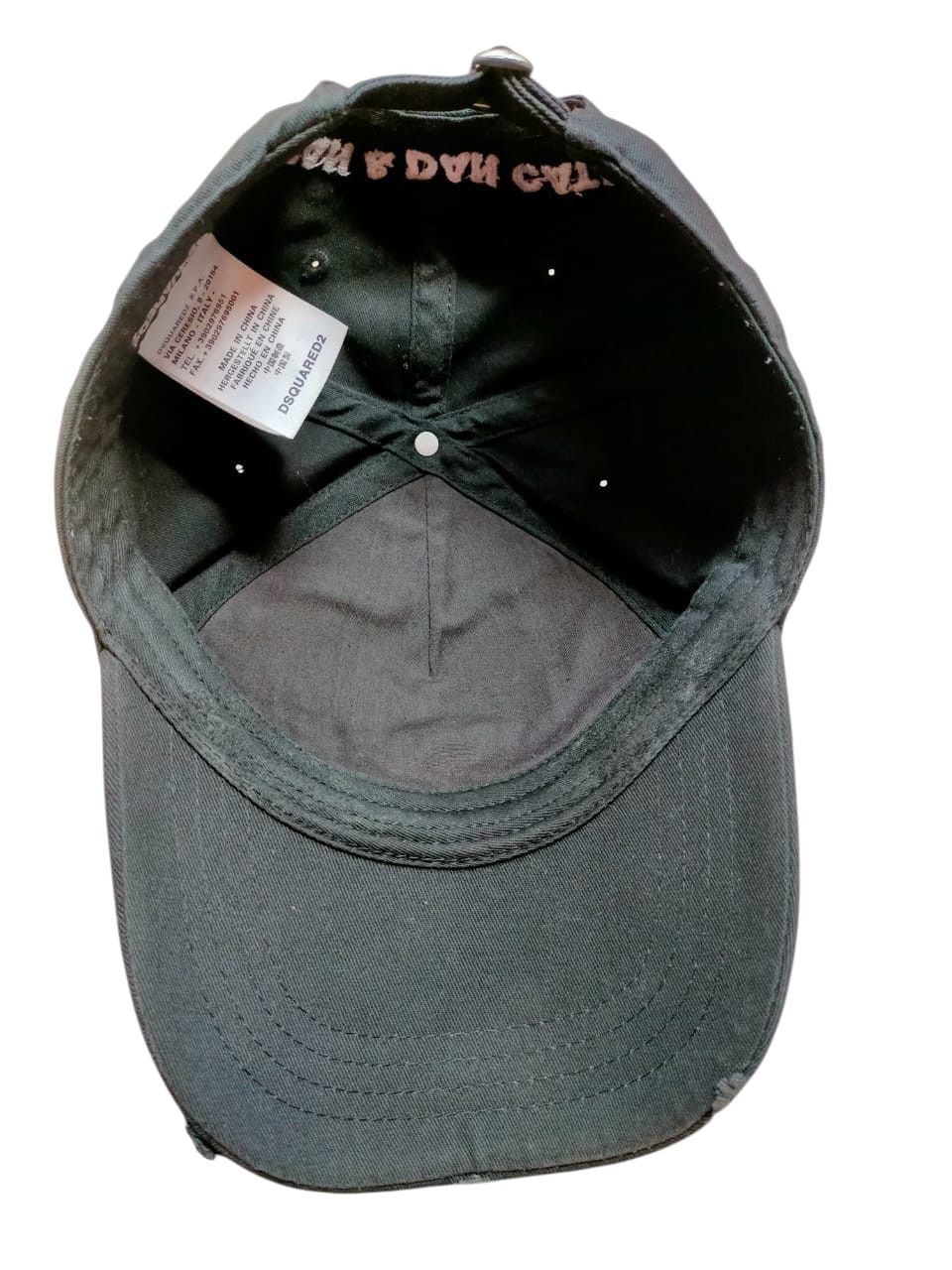 Dsquared2 Dsquared2 Cap Big Logo Embroidered Size ONE SIZE - 8 Thumbnail