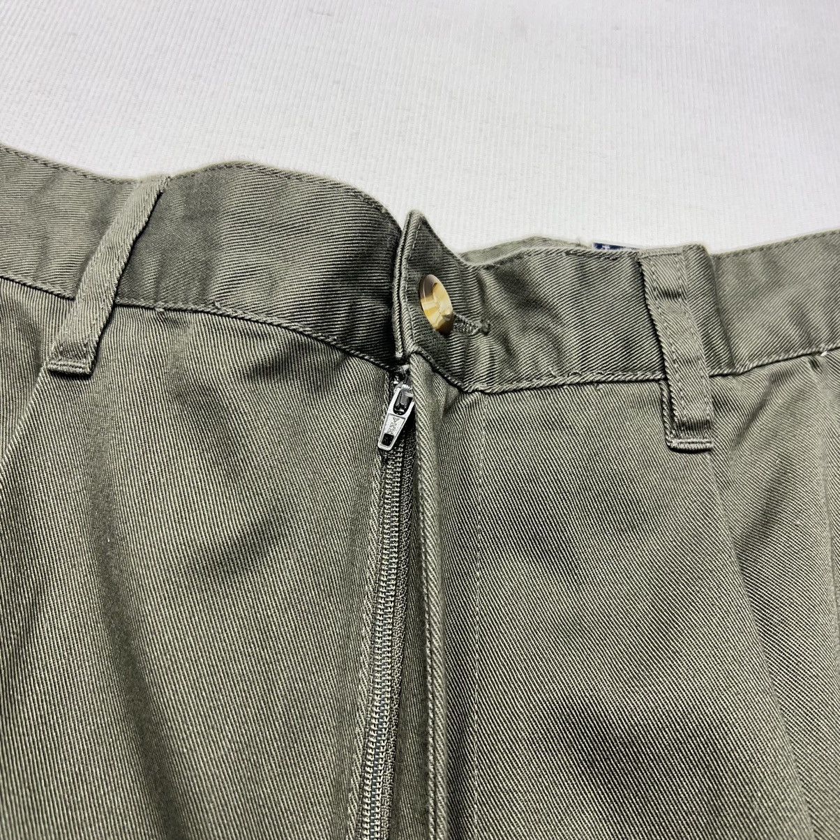 Tommy Hilfiger × Vintage VTG Tommy Hilfiger Shorts Green Chino Bermuda Olive Button Size US 32 / EU 48 - 4 Thumbnail