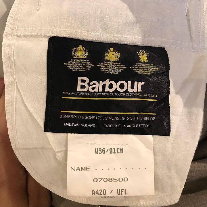 Barbour × Other UK Barbour A420 Vintage Green Moleskin Trouser PantsEngland Size US 32 / EU 48 - 9 Thumbnail