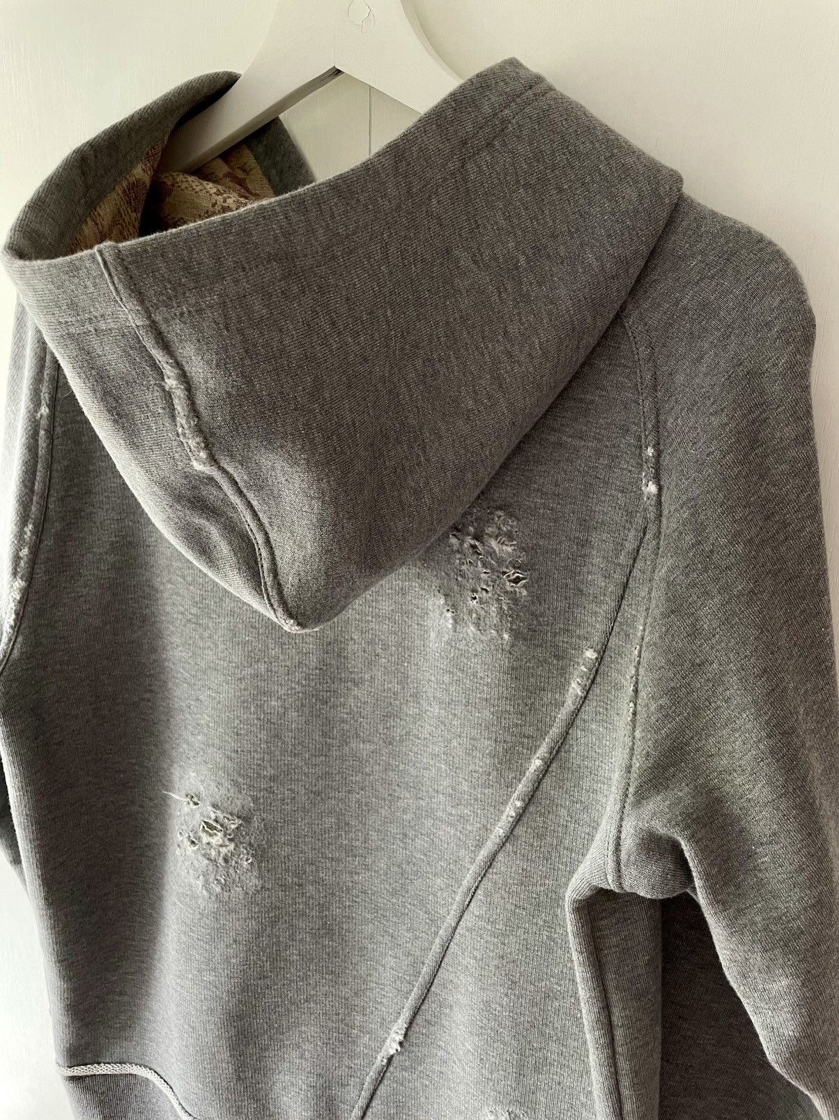 Marc Point Venezia Marc Point/SSSR Venezia Distressed Patch Asymmetrical Hoodie Size US M / EU 48-50 / 2 - 8 Thumbnail