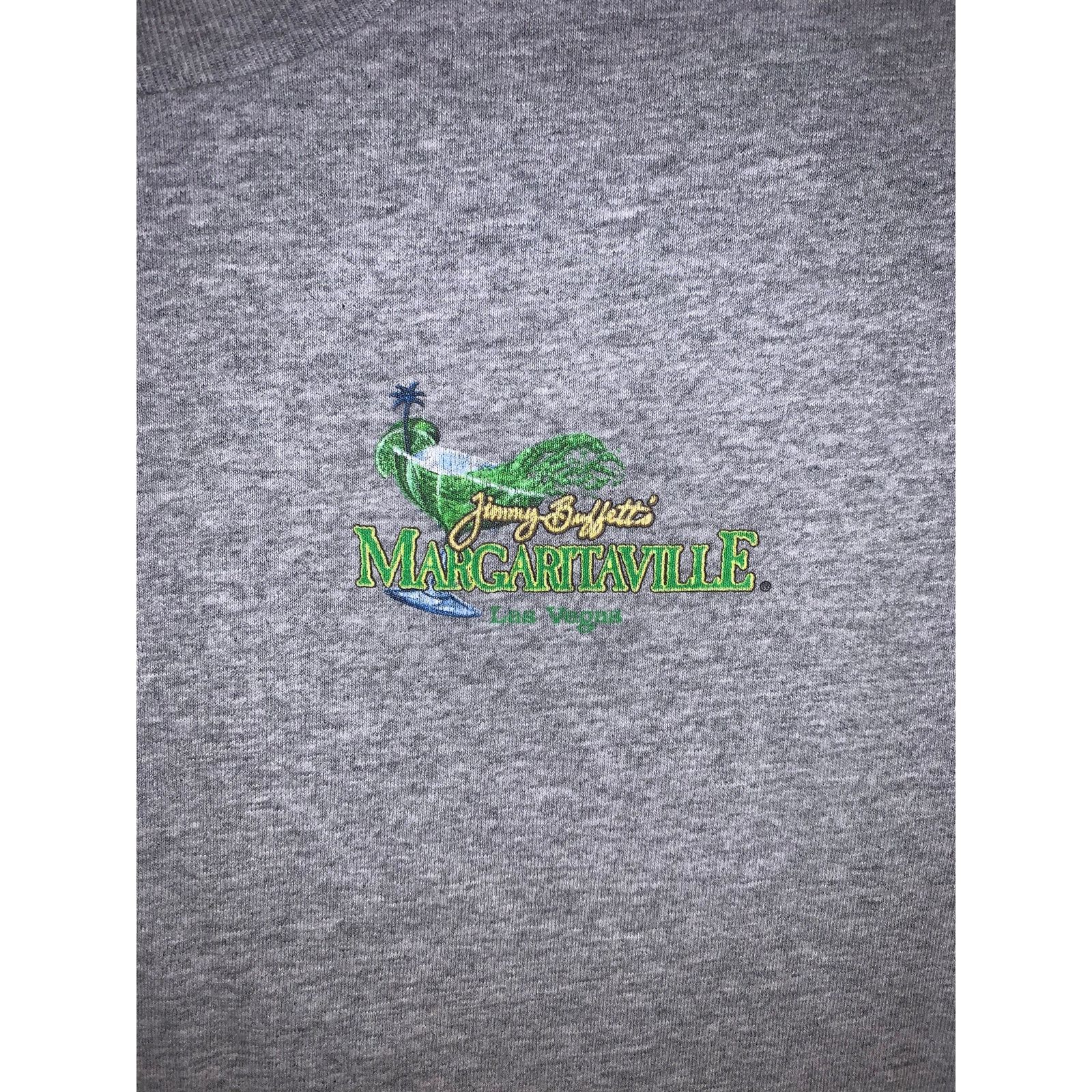 Other × Vintage Jimmy Buffett Margaritaville Las Vegas T Shirt Grey Small Size US L / EU 52-54 / 3 - 5 Thumbnail