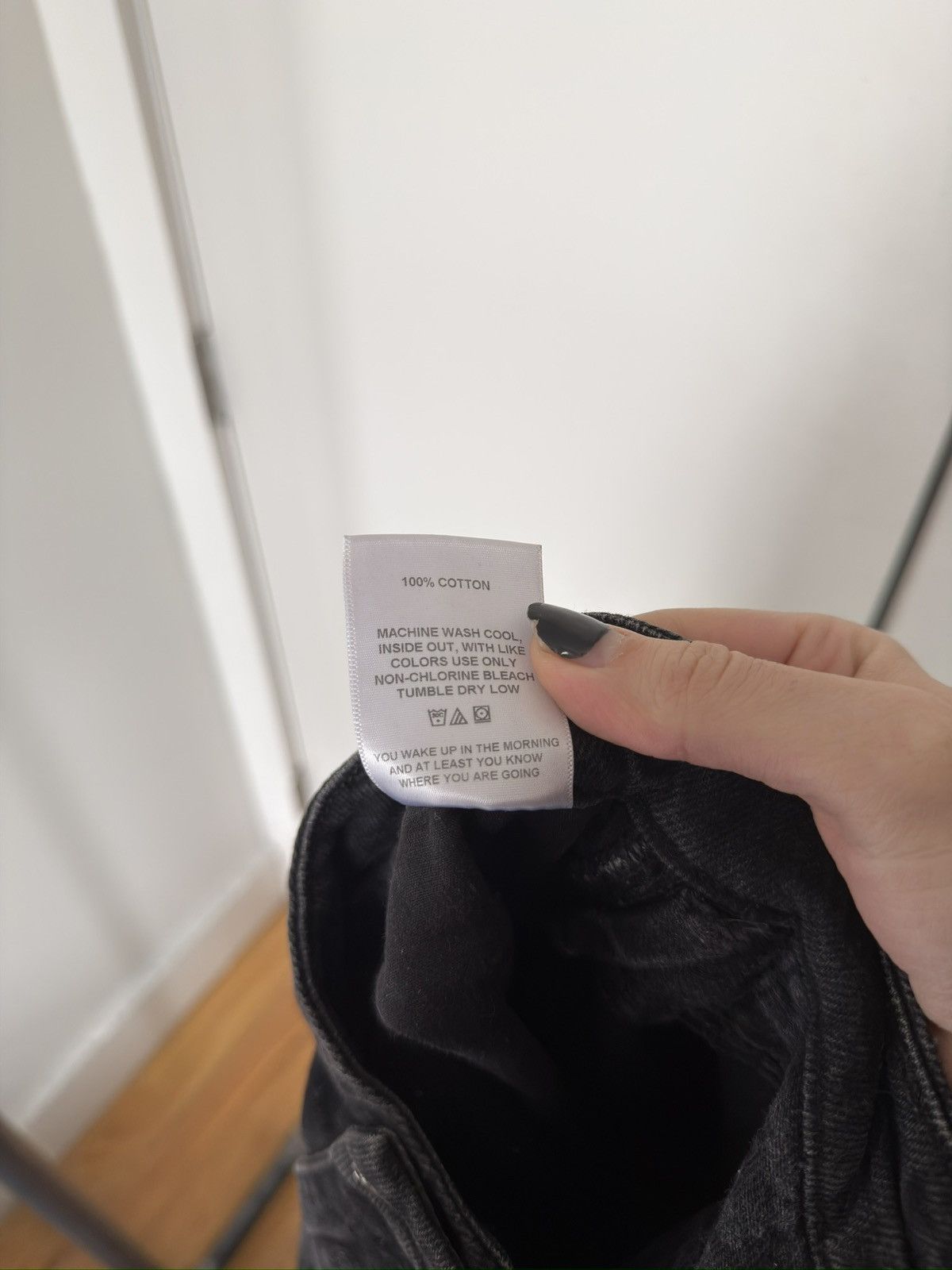 Eckhaus Latta Gray Tapered Jeans Size 24" / US 00 / IT 34 - 4 Thumbnail
