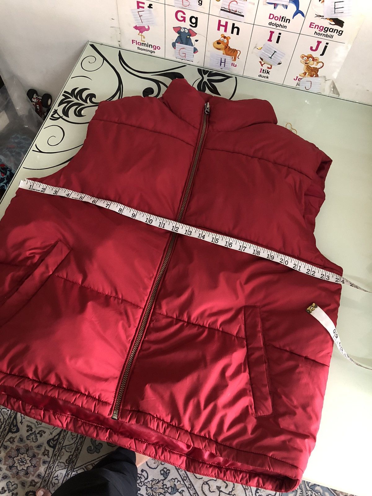 Gap Gap Minimalist Red Puffer Vest Jacket For Winter Size US XL / EU 56 / 4 - 16 Thumbnail