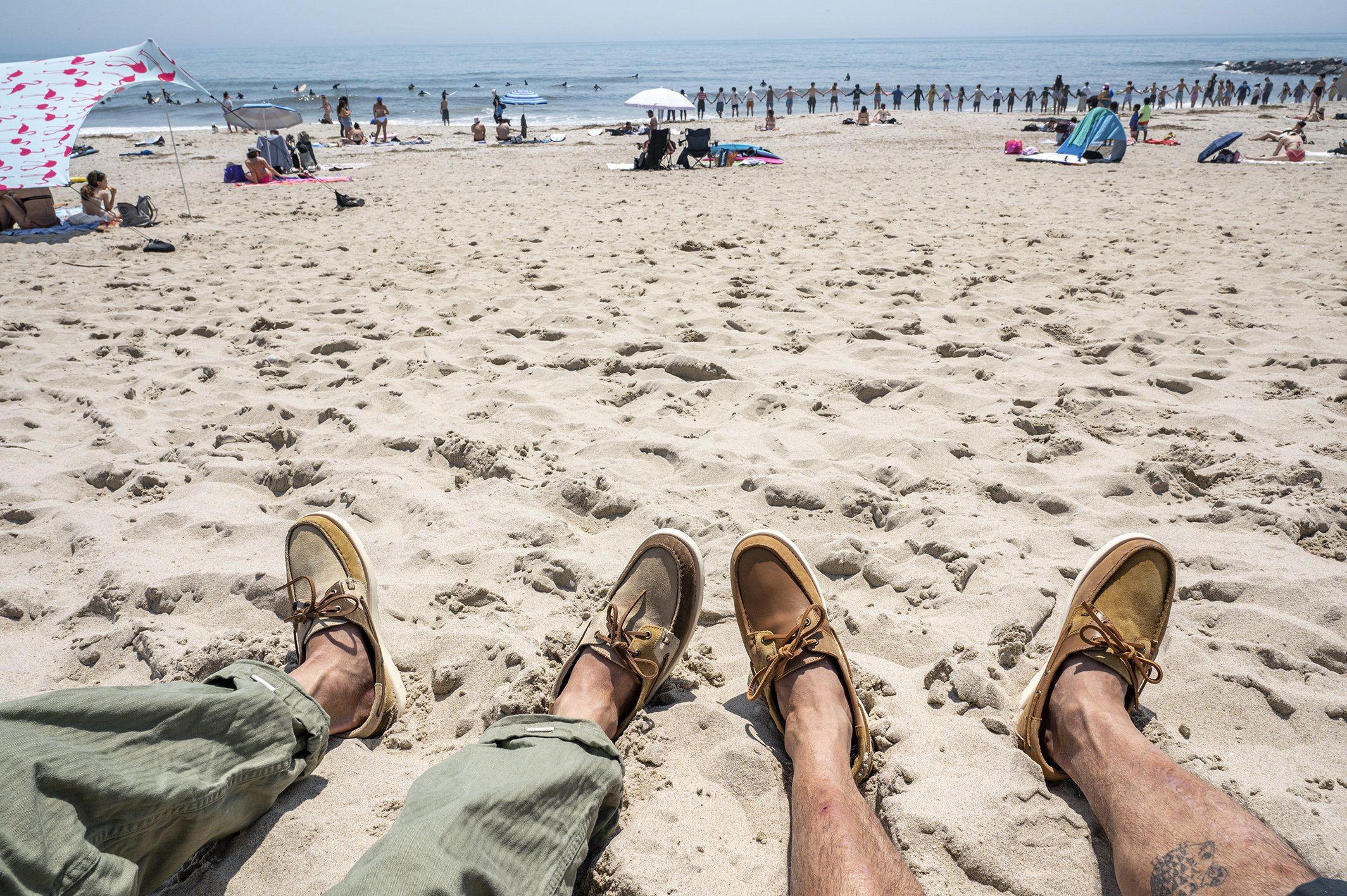 Engineered Garments × Sebago Engineered Garments x Rossisland Jib EVA Desert Tones Size US 9 / EU 42 - 7 Thumbnail