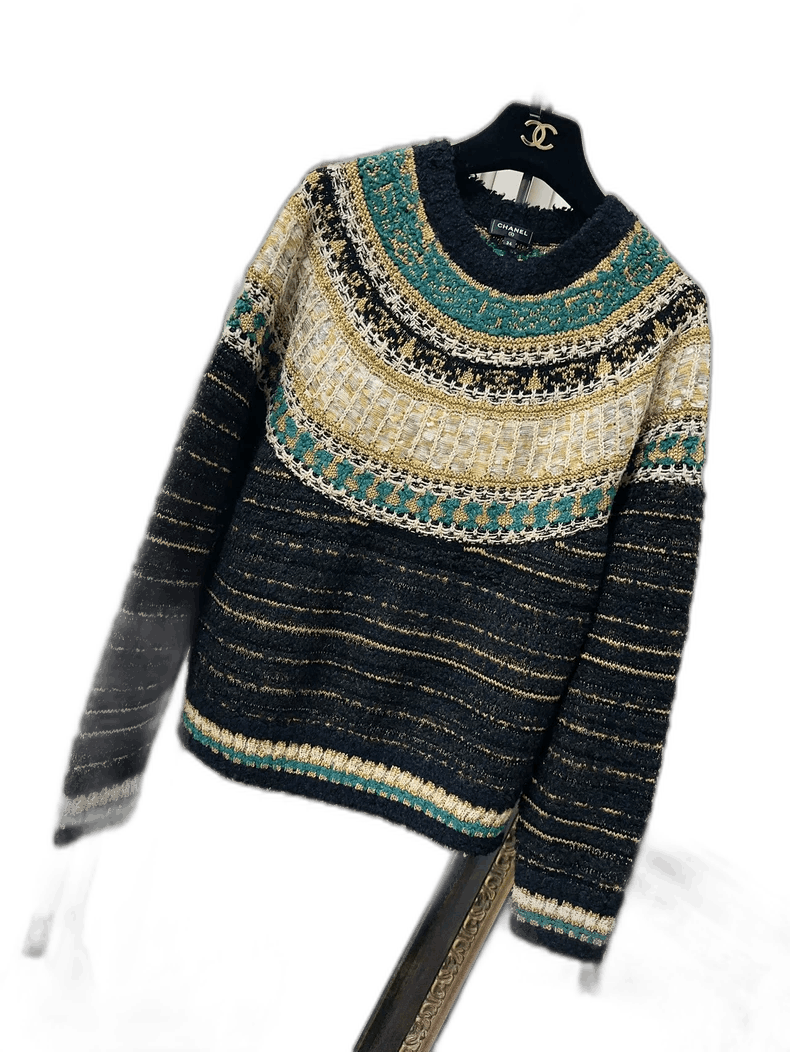 Other Chanel 19A Egypt Series Knit Sweater Size M / US 6-8 / IT 42-44 - 1 Thumbnail