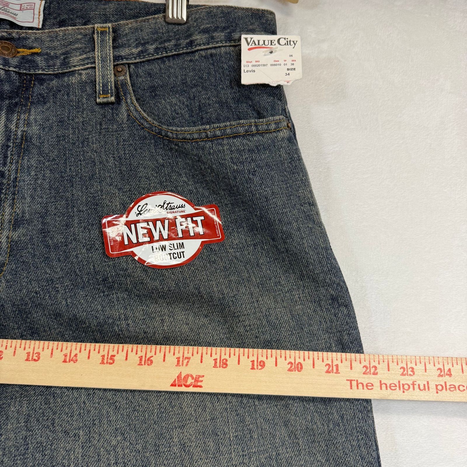 Levi's NWT Levi's 34X30 Low Slim Bootcut Retro Workwear Streetwear Size US 34 / EU 50 - 6 Thumbnail
