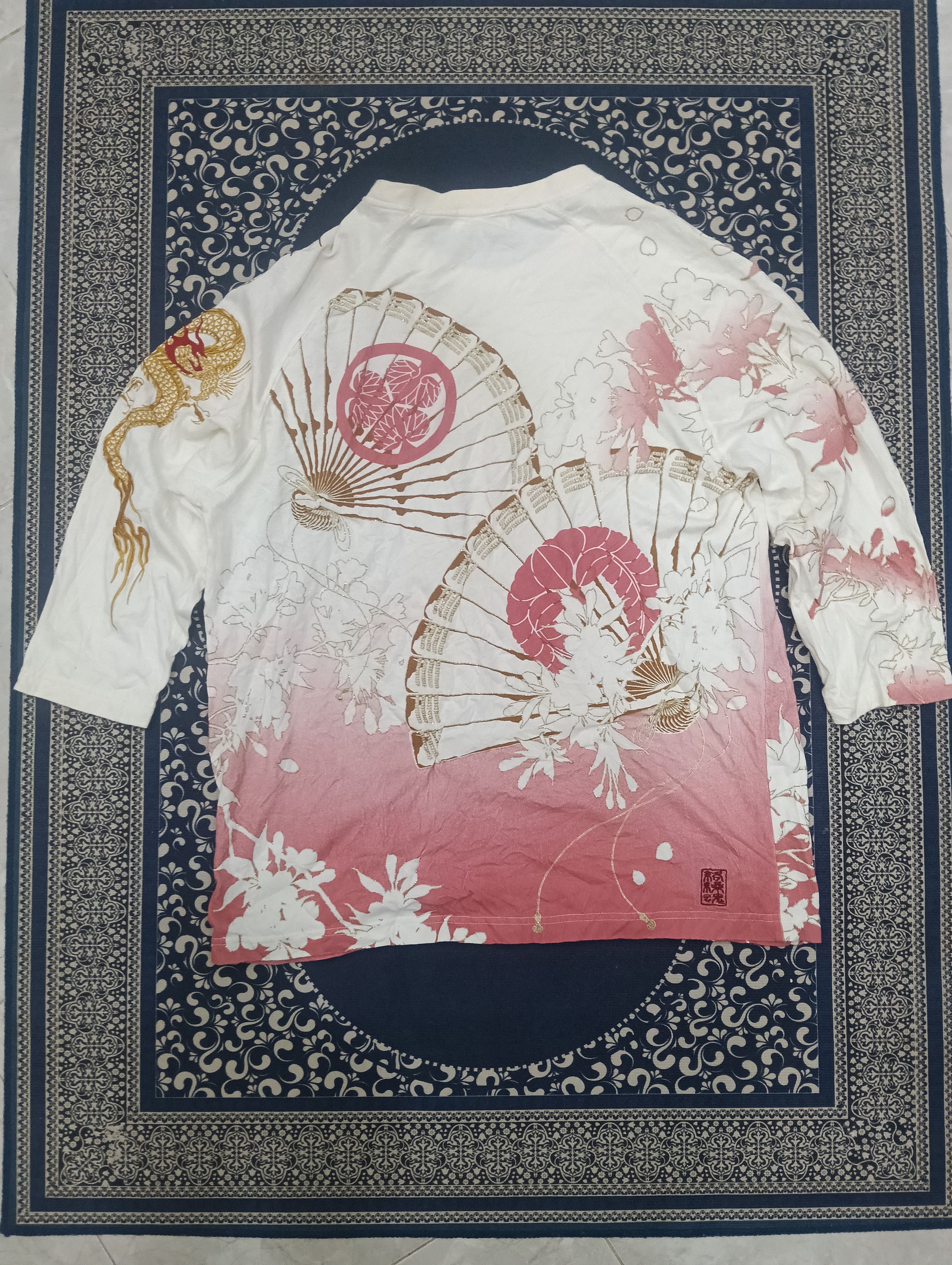Karakuri Tamashii Dragon Fly Karakuri Like 3q Shirt Size US XXL / EU 58 / 5 - 3 Thumbnail