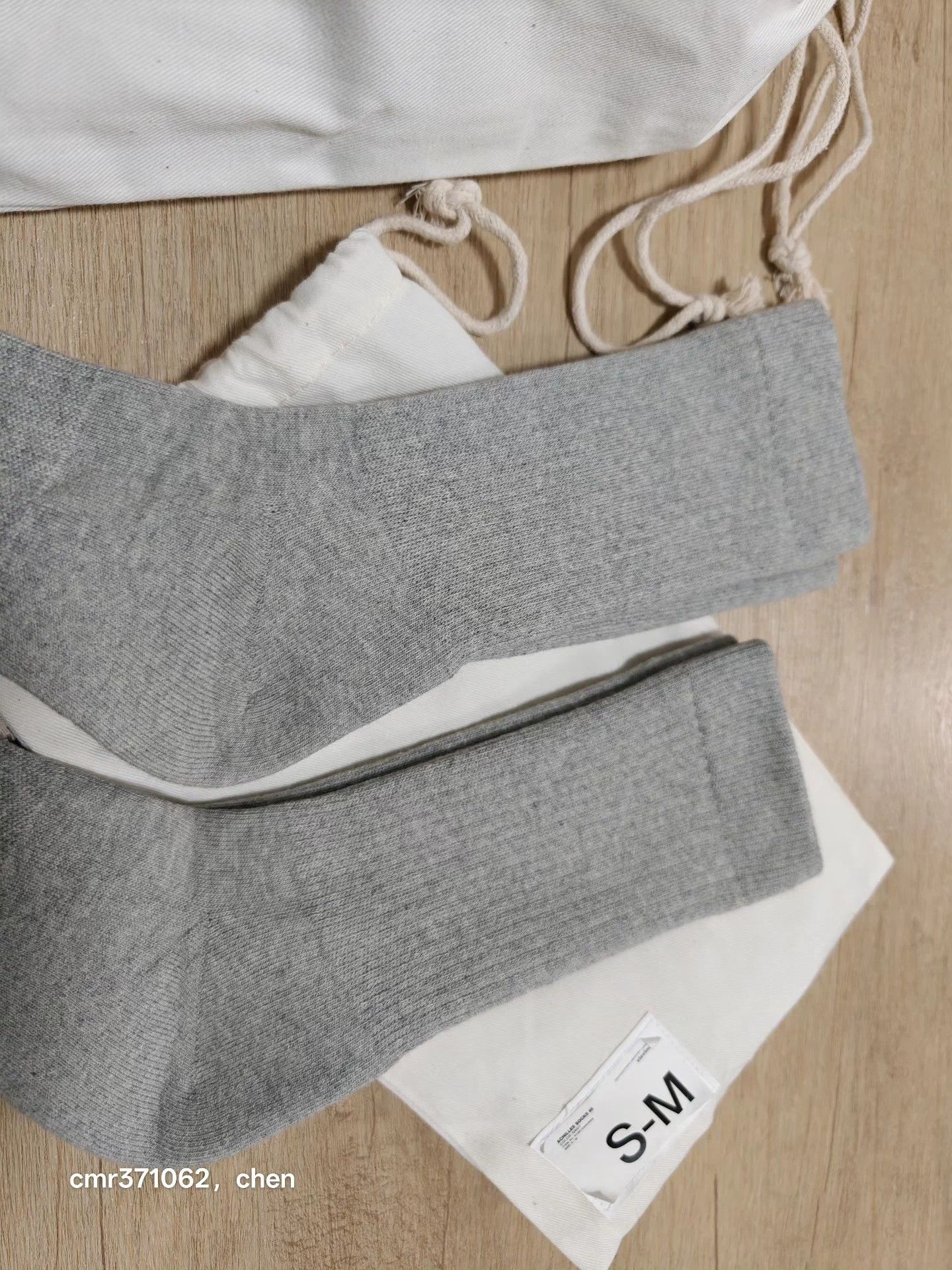 Visvim VISVIM 26SS ACHILLES SOCKS HI NEW Grey SM/ML Size ONE SIZE - 2 Thumbnail