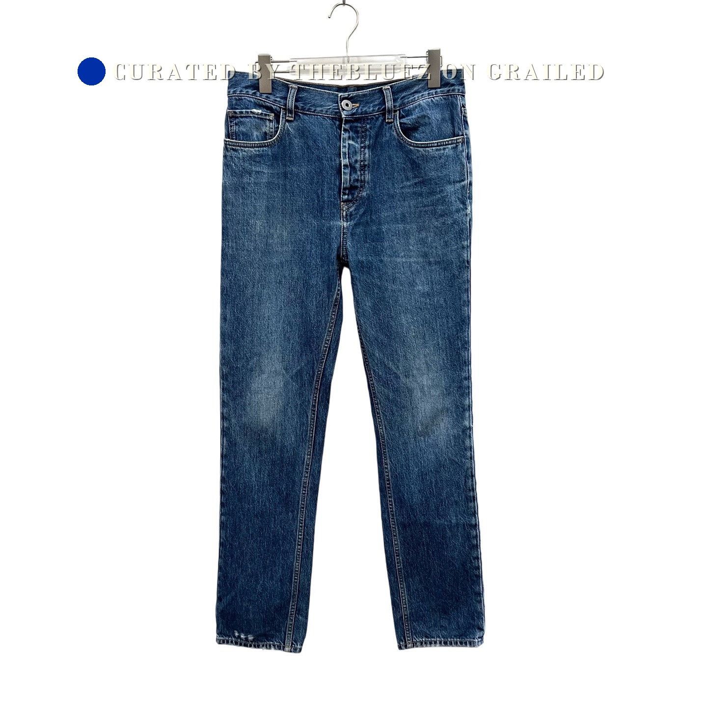 Prada Prada Triangle Logo Iron Brand Jeans Size US 30 / EU 46 - 1 Thumbnail