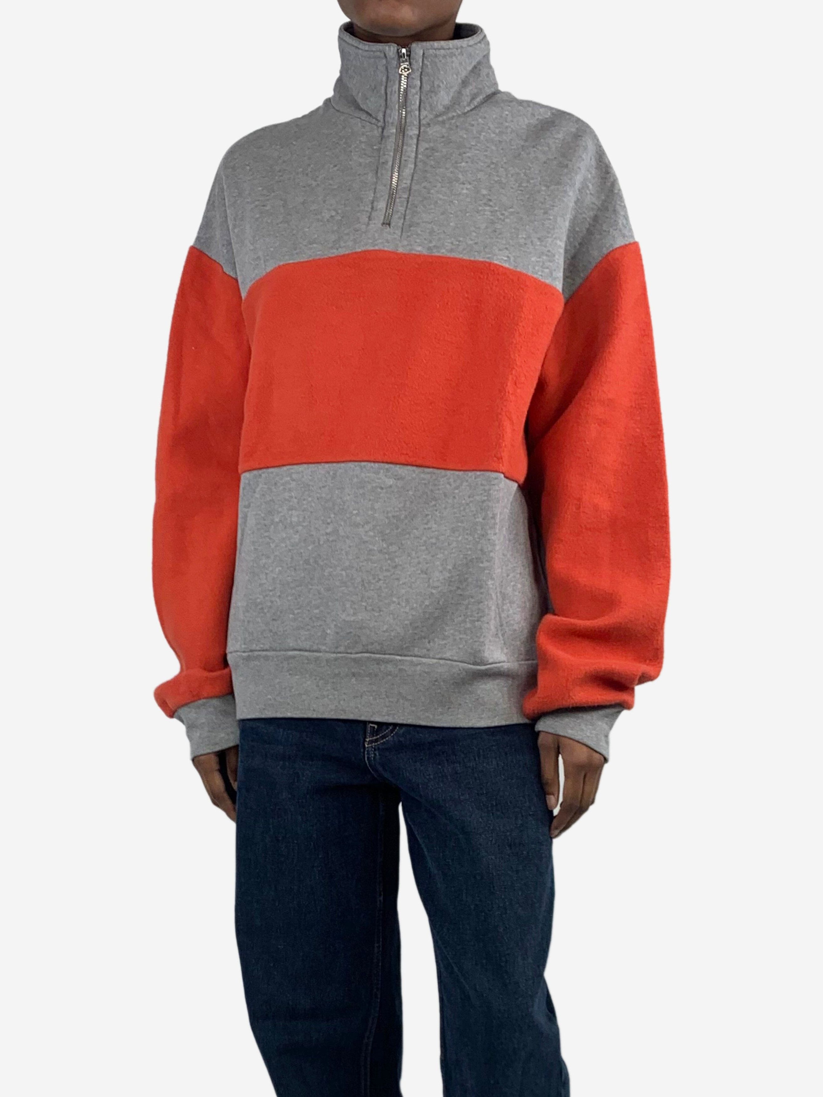 Acne Studios Heather grey high-neck pullover - XS Size XS / US 0-2 / IT 36-38 - 1 Thumbnail