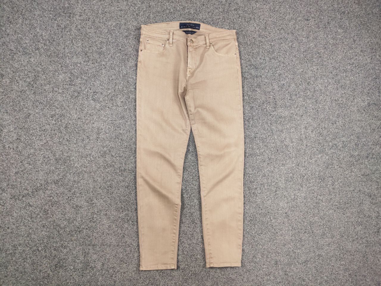 Jacob Cohen Jacob Cohen Italy Design kimberly Slim Fit beige denim Jeans Size 30" / US 8 / IT 44 - 2 Thumbnail